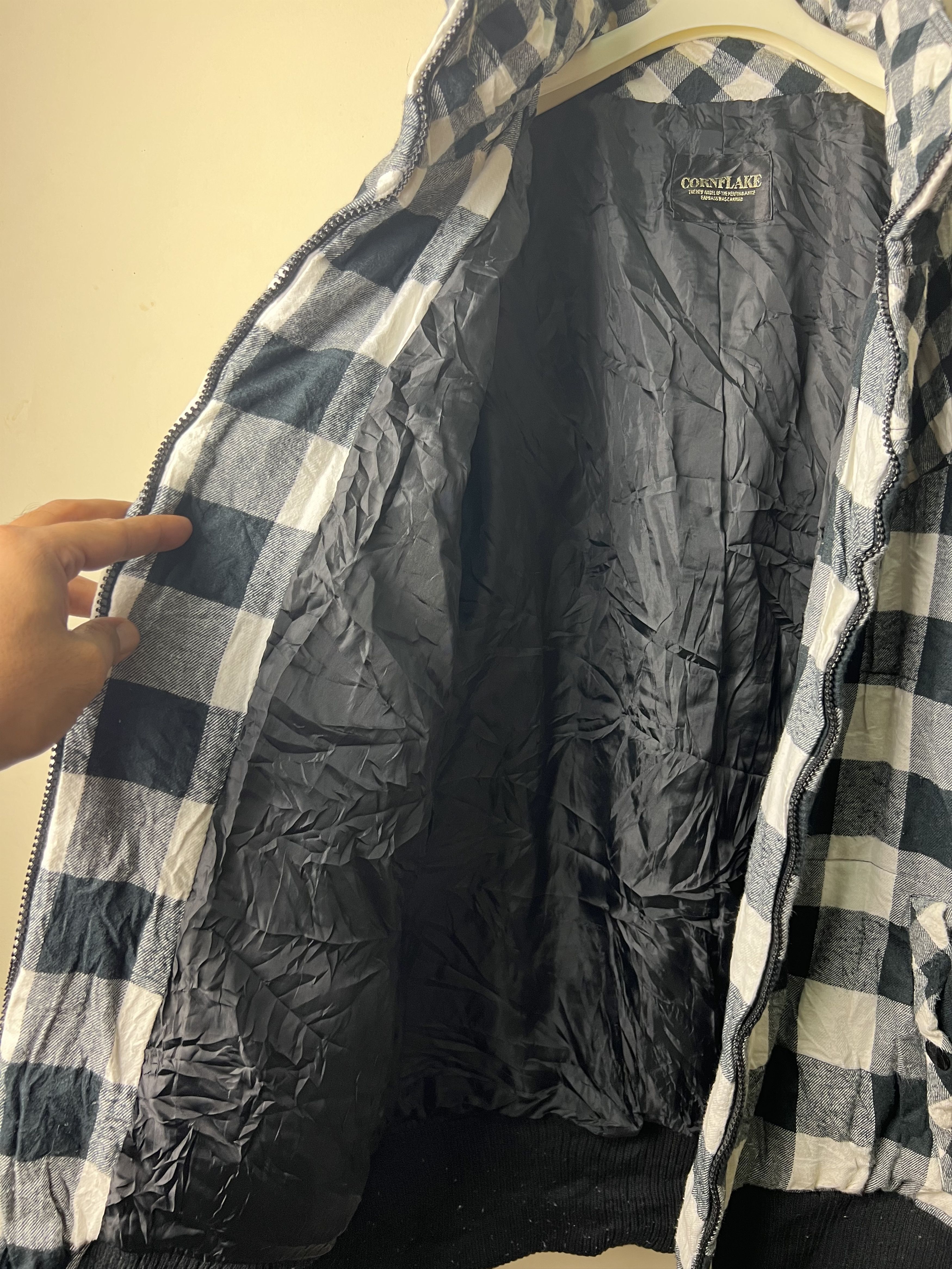 Japanese Brand 🔥Cornflake Checkered Quilted Jackets Size US M / EU 48-50 / 2 - 9 Thumbnail