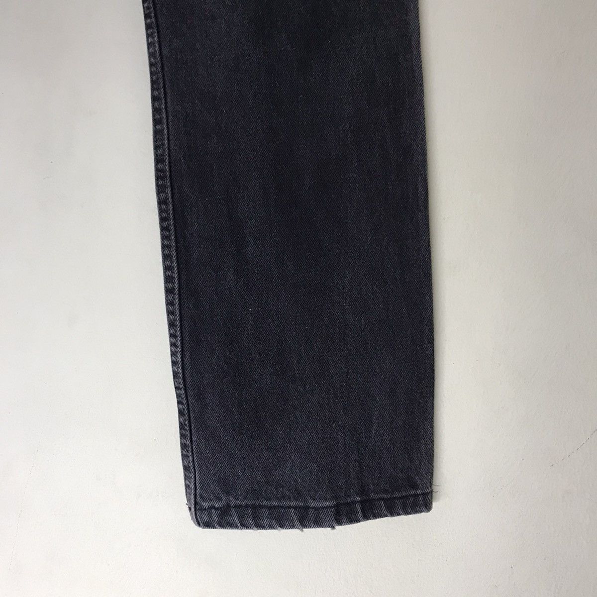 Levi's Vintage 90s Levis 501 Superblack Denim Jeans Size 27" / US 4 / IT 40 - 13 Thumbnail