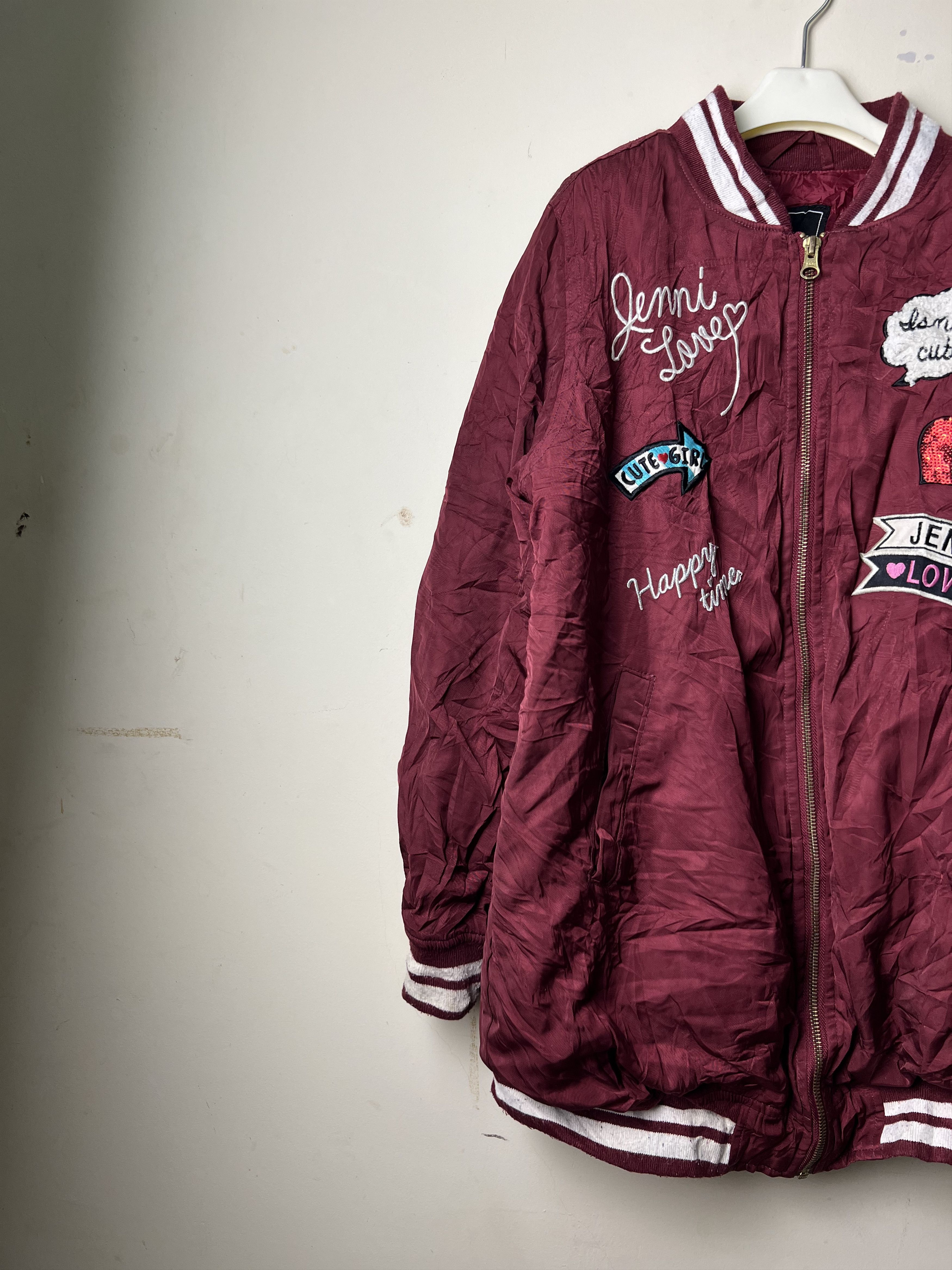 Japanese Brand 🔥Jenni Love Patches Zipper Jackets Size US S / EU 44-46 / 1 - 3 Thumbnail