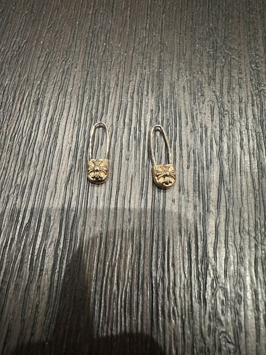 Chrome hearts safety pin on sale earring