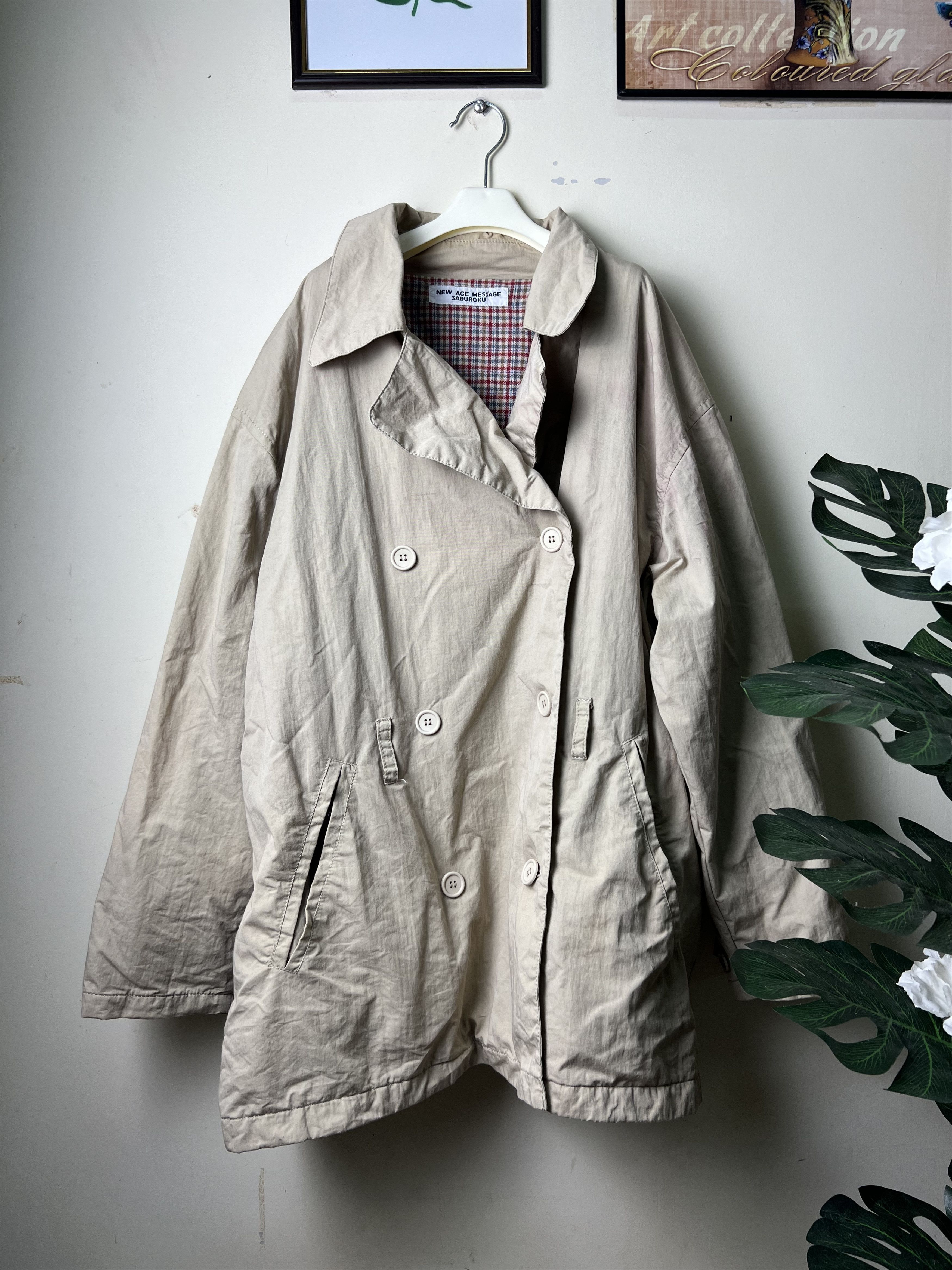 Japanese Brand 🔥New Age Message Saburoku Button Jackets Size US M / EU 48-50 / 2 - 1 Thumbnail