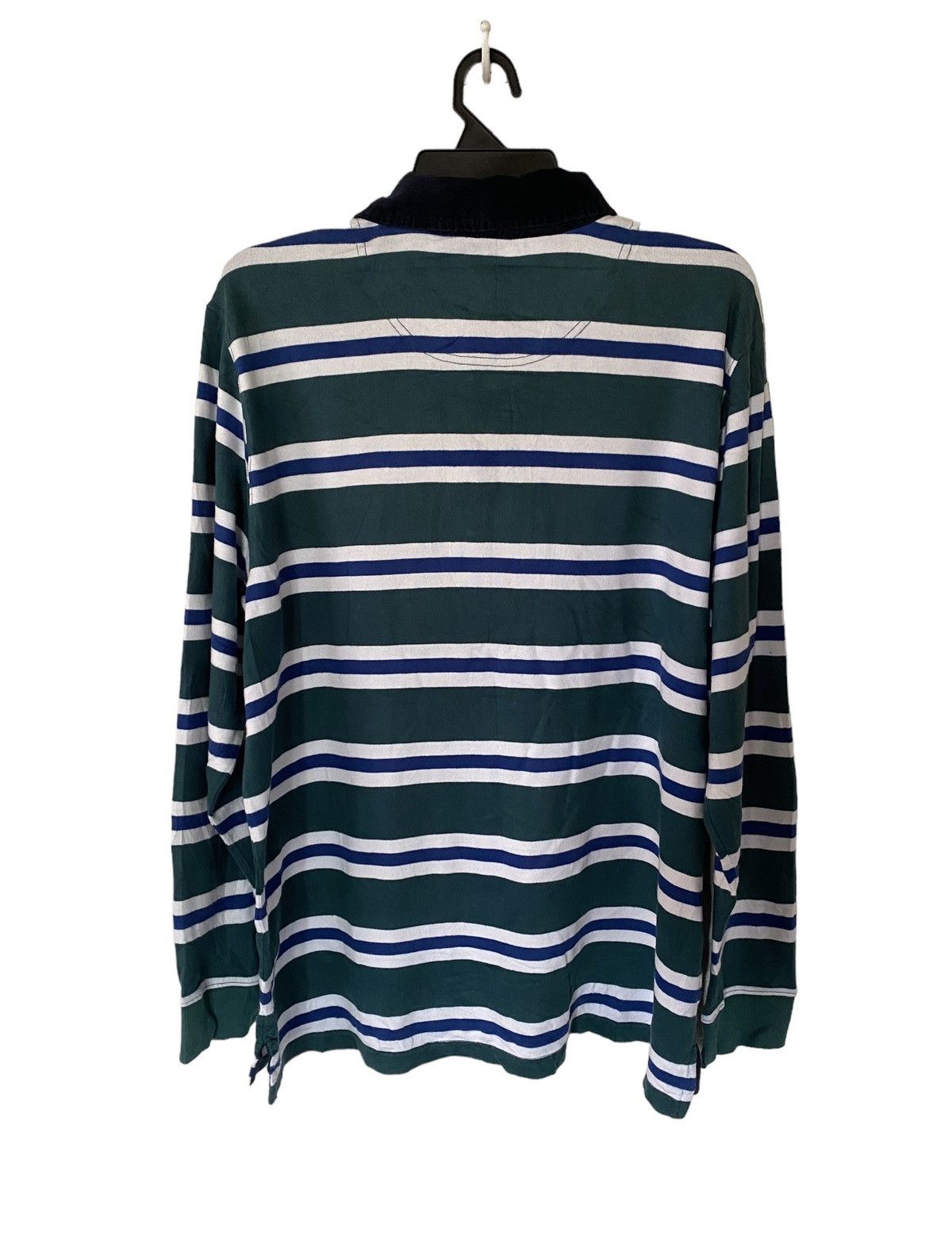 L.L. Bean Vintage L.L.Bean Striped Long Sleeve Shirt Size US XL / EU 56 / 4 - 2 Thumbnail