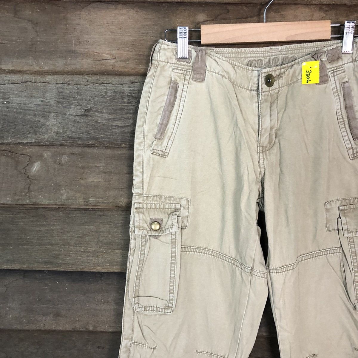 Japanese Brand Old Army Brown Multipocket Tactical Cargo Pants #3306 Size US 28 / EU 44 - 6 Thumbnail