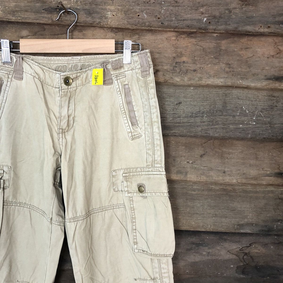 Japanese Brand Old Army Brown Multipocket Tactical Cargo Pants #3306 Size US 28 / EU 44 - 5 Thumbnail
