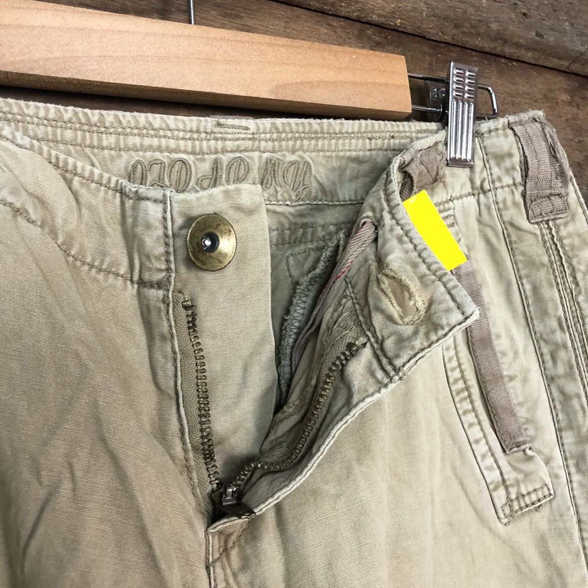 Japanese Brand Old Army Brown Multipocket Tactical Cargo Pants #3306 Size US 28 / EU 44 - 8 Thumbnail