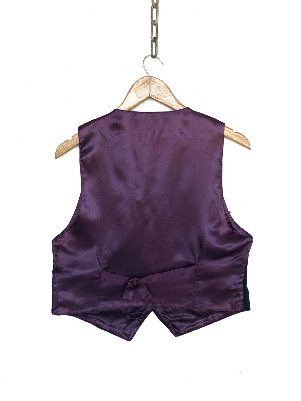 Indigo Vintage Indigo Dyed Made Floral & Fauna Embroidered Vest Size US S / EU 44-46 / 1 - 5 Thumbnail