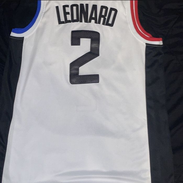 kawhi leonard clippers jersey authentic