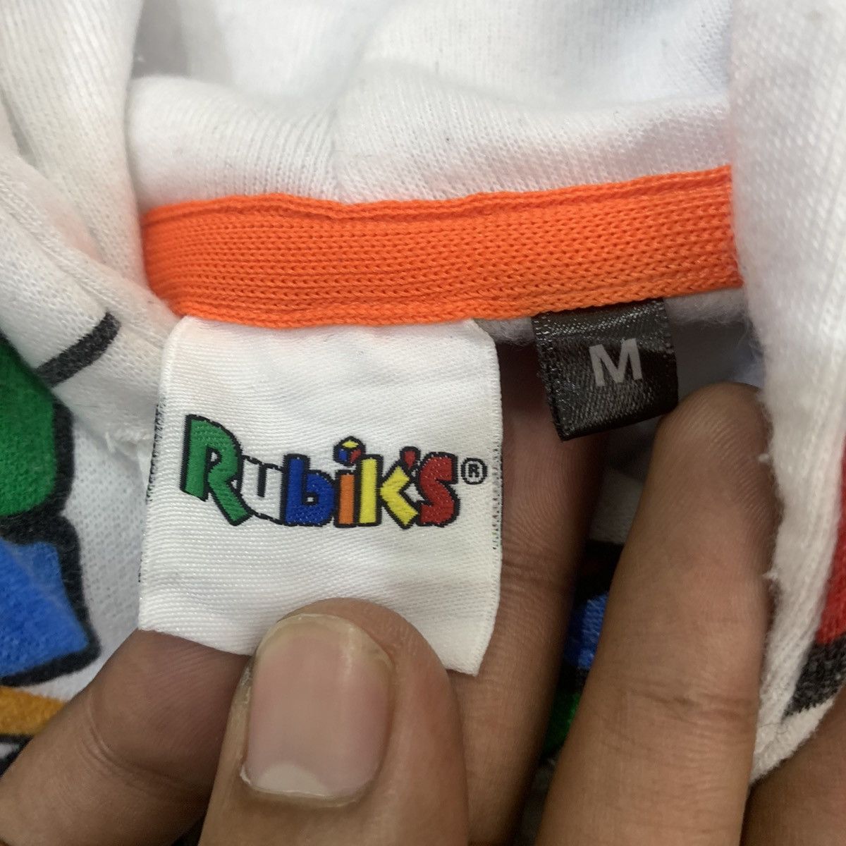 Japanese Brand RUBIKS Fullprint Allover Streetwear Pullover Hoodie Jacket Size US M / EU 48-50 / 2 - 13 Thumbnail