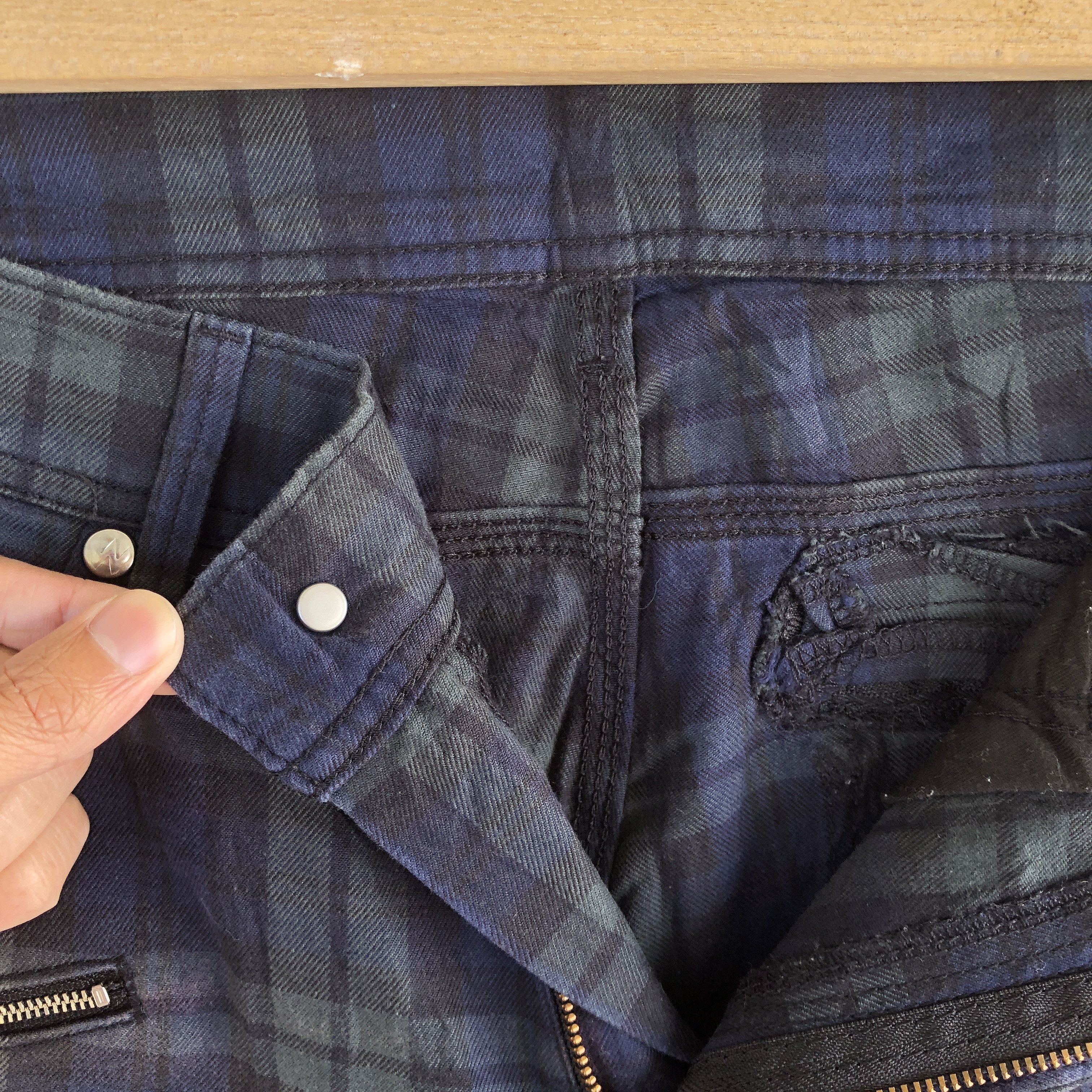 Wrangler Vintage Wrangler Plaid Tartan Jeans Wrangler Denim Pants Size US 32 / EU 48 - 9 Thumbnail