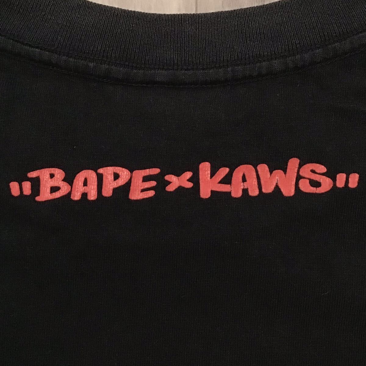 Bape × Kaws × Nigo BAPE × KAWS skullsta Big Face T-shirt black a bathing ape Size US M / EU 48-50 / 2 - 4 Thumbnail