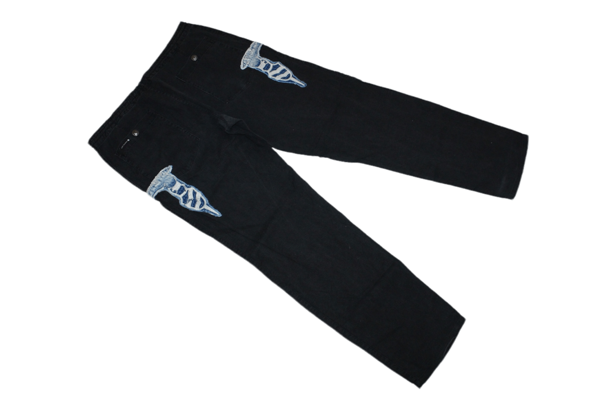 Trussardi 🔥VTG🔥 Trussardi Logo Embroidery Washed Linen Relax Pants Size US 34 / EU 50 - 2 Thumbnail