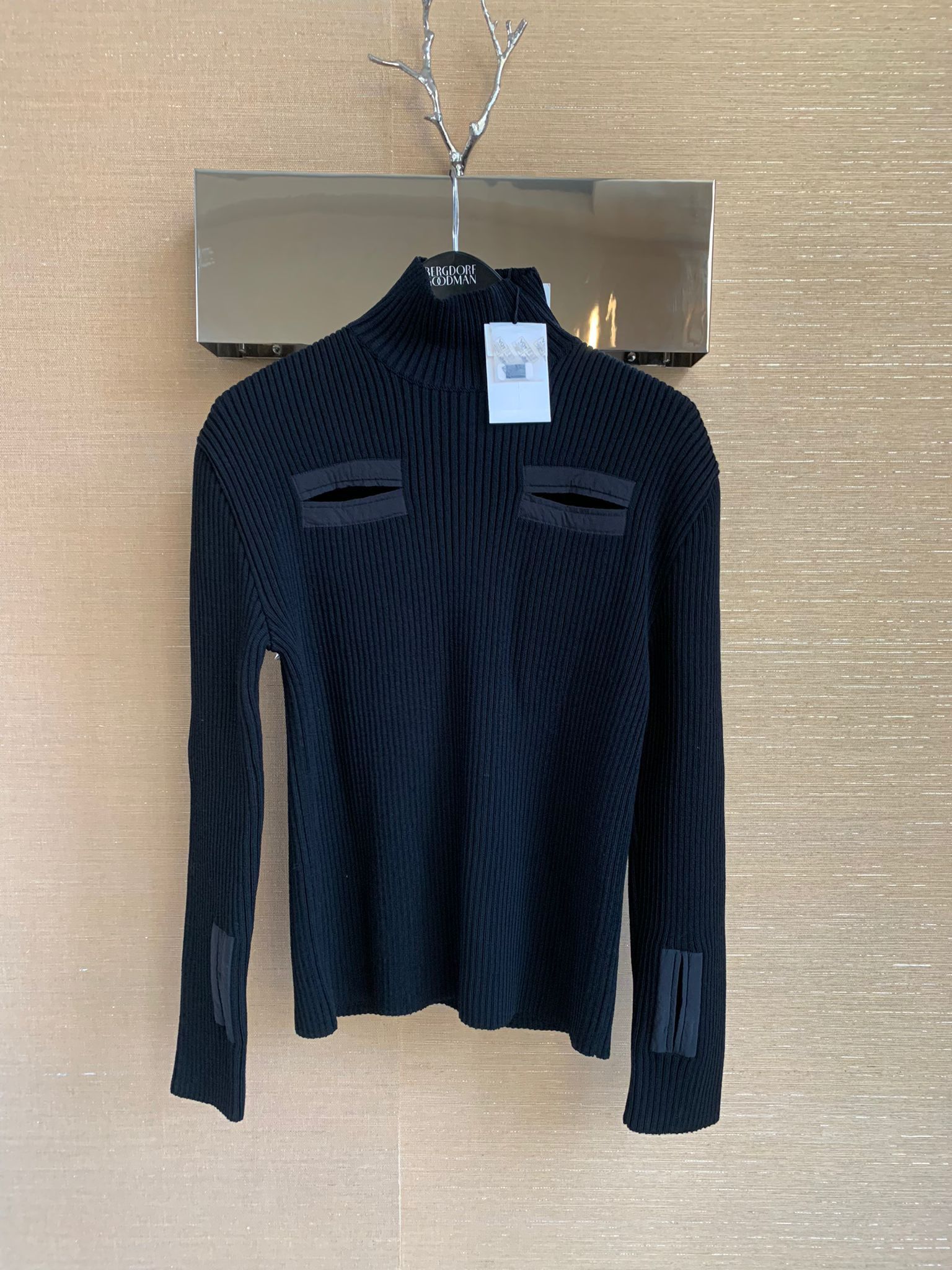 Bottega Veneta Pullover Chunky Merino in Black Size US XL / EU 56 / 4 - 3 Thumbnail