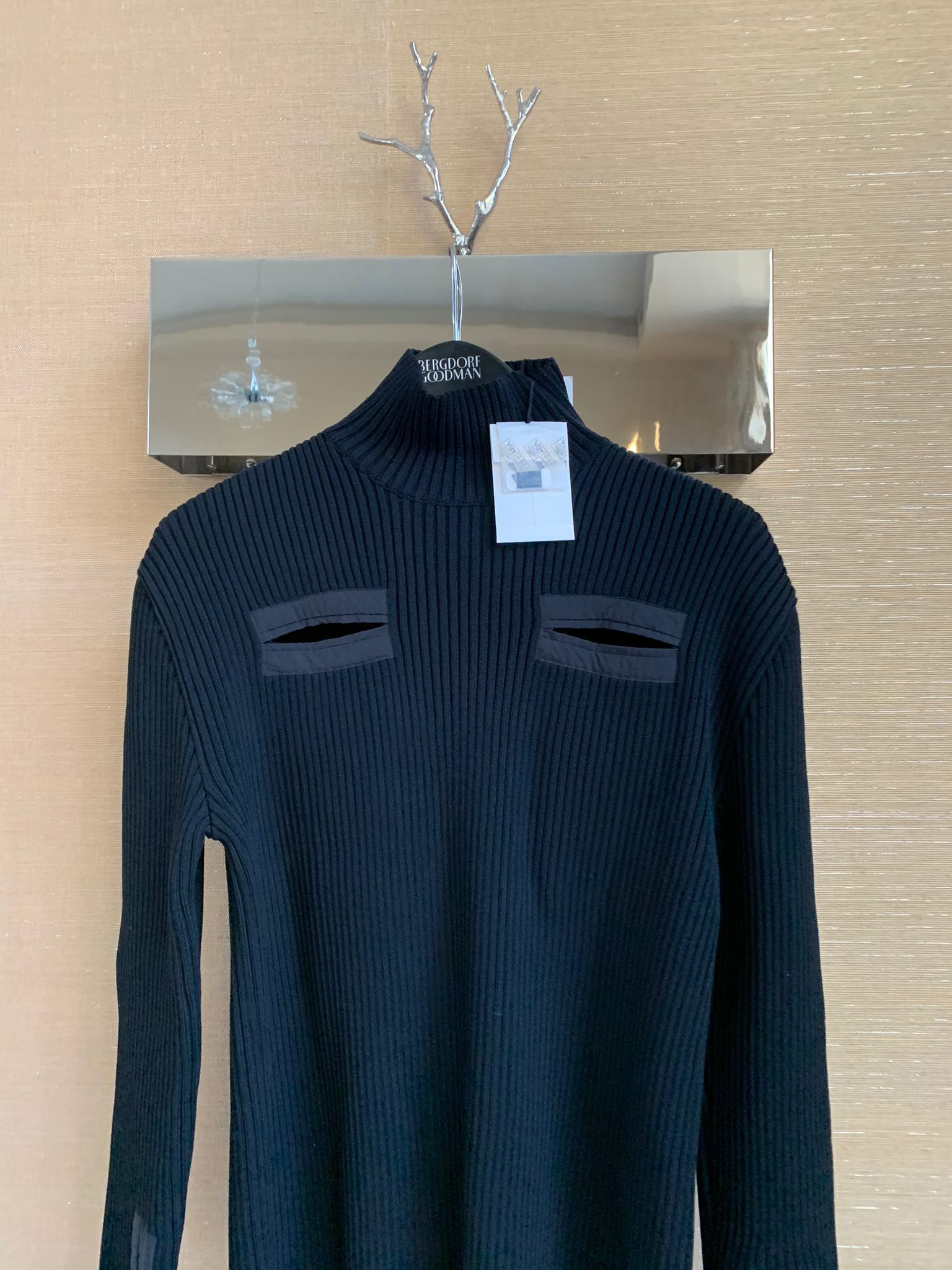 Bottega Veneta Pullover Chunky Merino in Black Size US XL / EU 56 / 4 - 2 Thumbnail