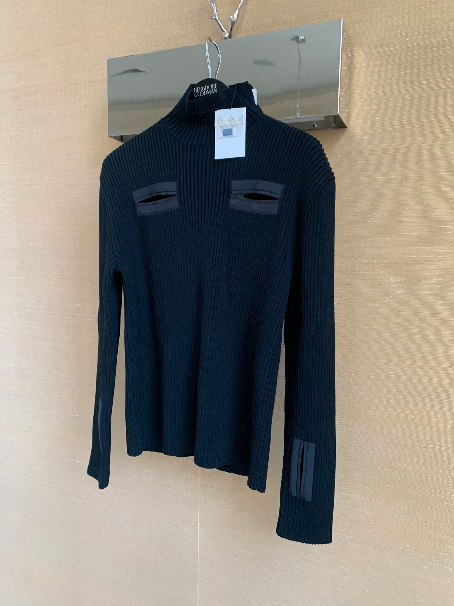 Bottega Veneta Pullover Chunky Merino in Black Size US XL / EU 56 / 4 - 8 Thumbnail