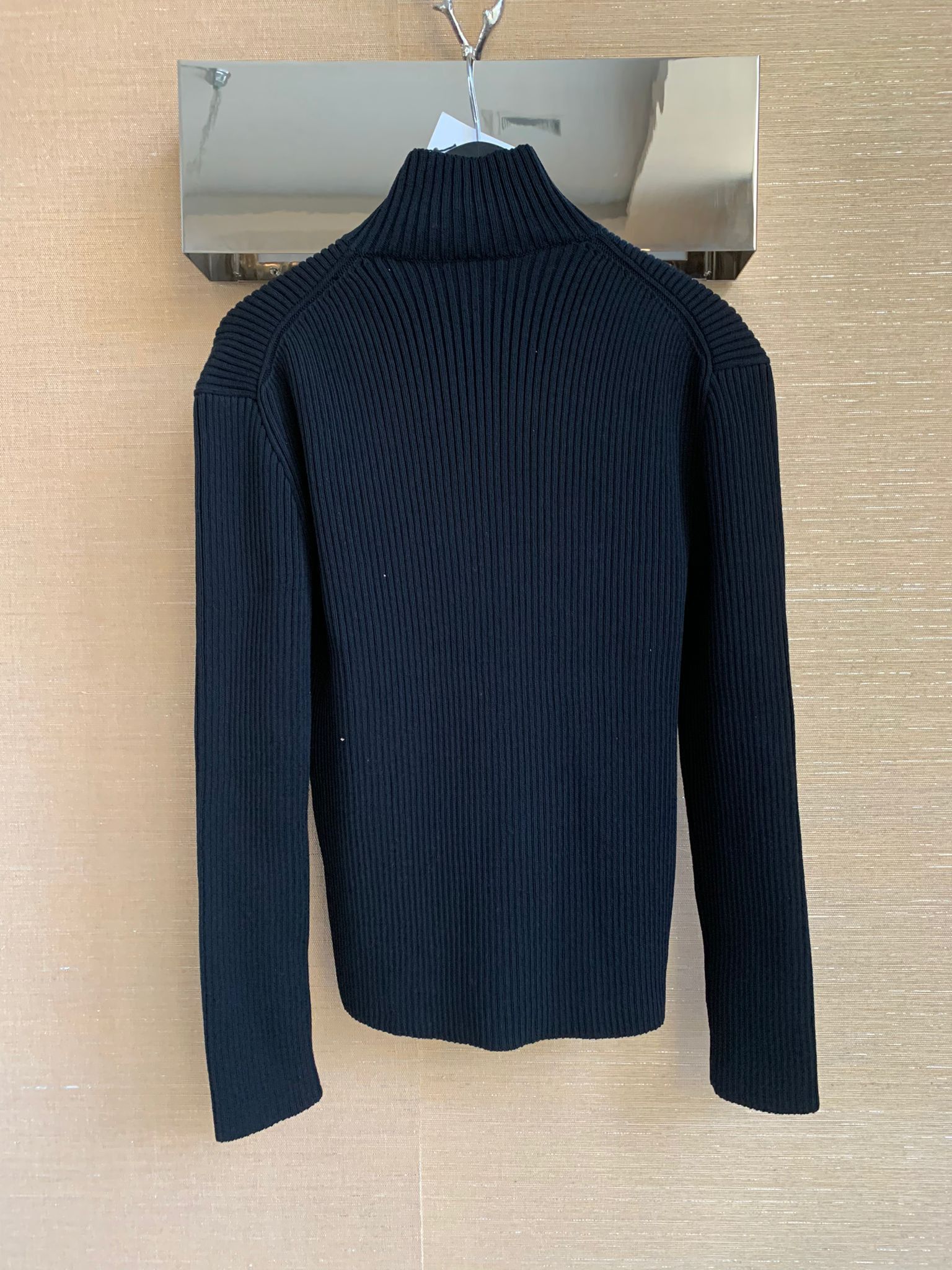 Bottega Veneta Pullover Chunky Merino in Black Size US XL / EU 56 / 4 - 16 Thumbnail