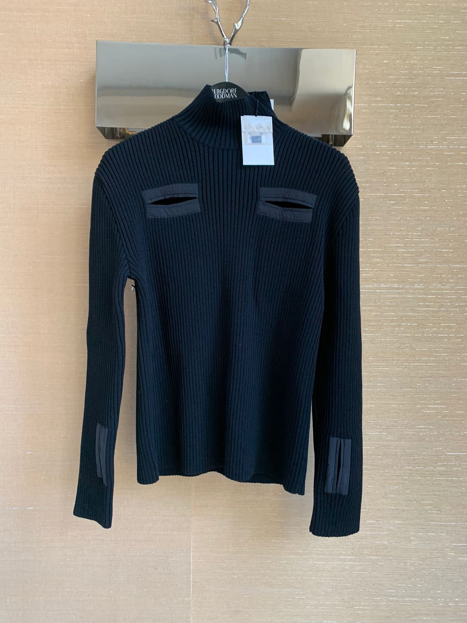 Bottega Veneta Pullover Chunky Merino in Black Size US XL / EU 56 / 4 - 1 Thumbnail