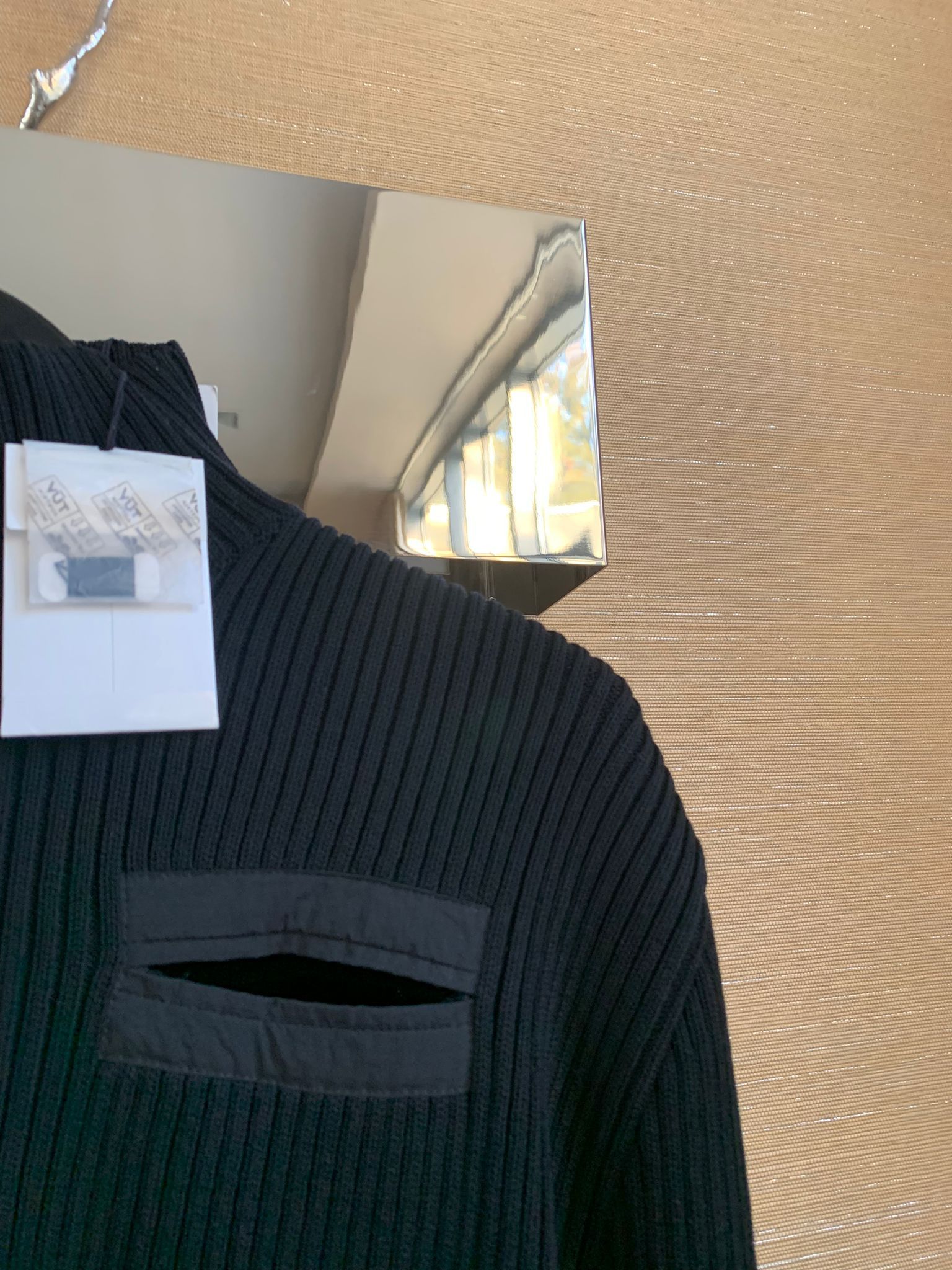 Bottega Veneta Pullover Chunky Merino in Black Size US XL / EU 56 / 4 - 10 Thumbnail