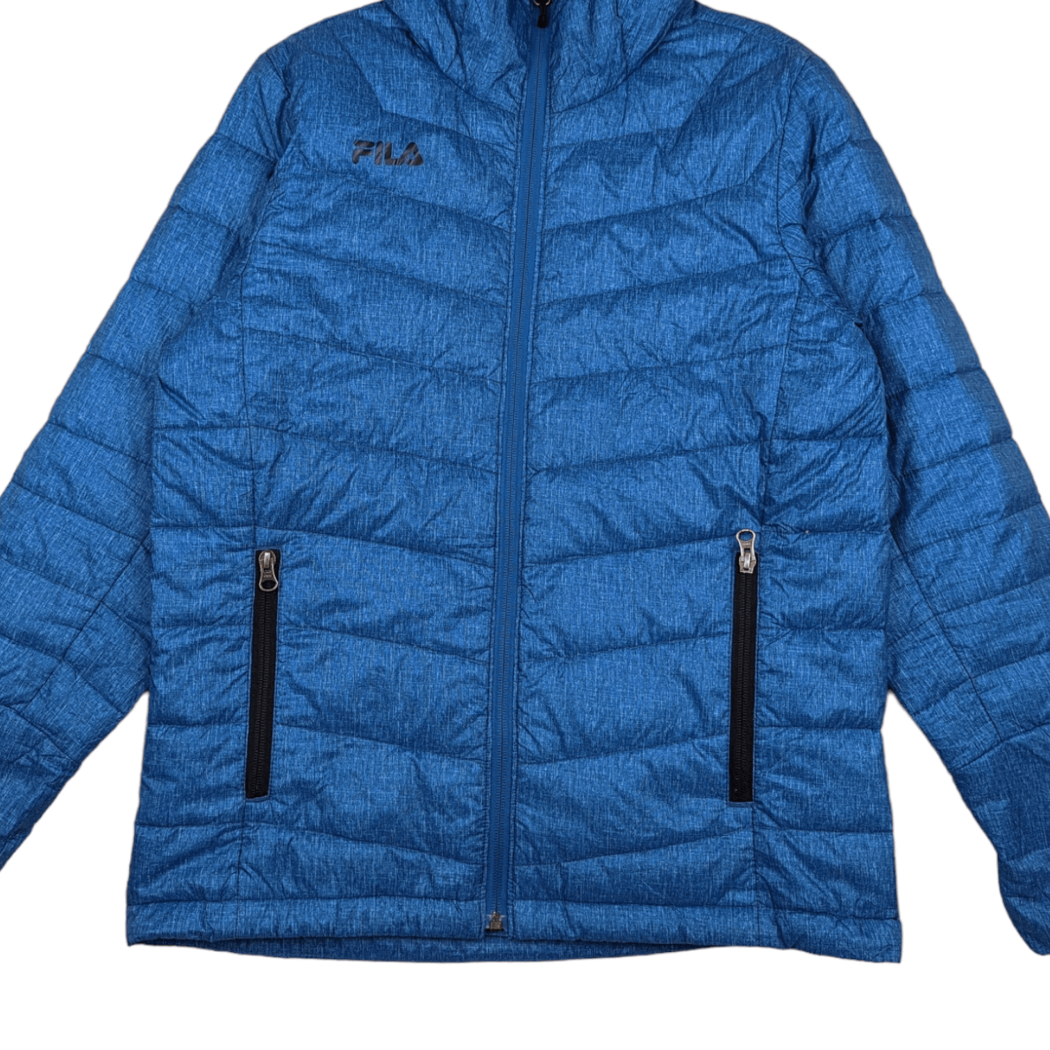 Fila Vintage 90's FILA Puffer Down Jacket Hoodie Size US S / EU 44-46 / 1 - 2 Thumbnail