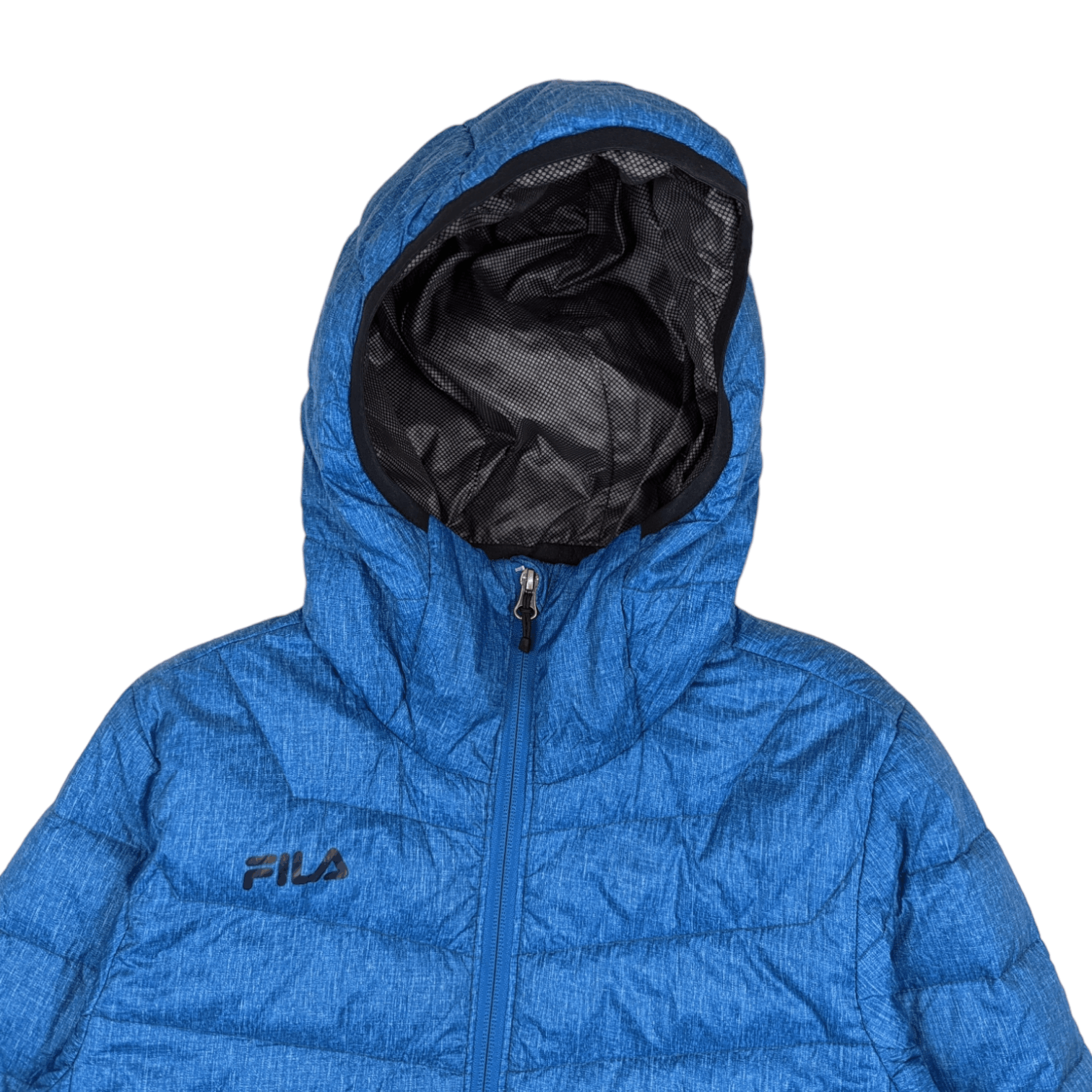 Fila Vintage 90's FILA Puffer Down Jacket Hoodie Size US S / EU 44-46 / 1 - 4 Thumbnail