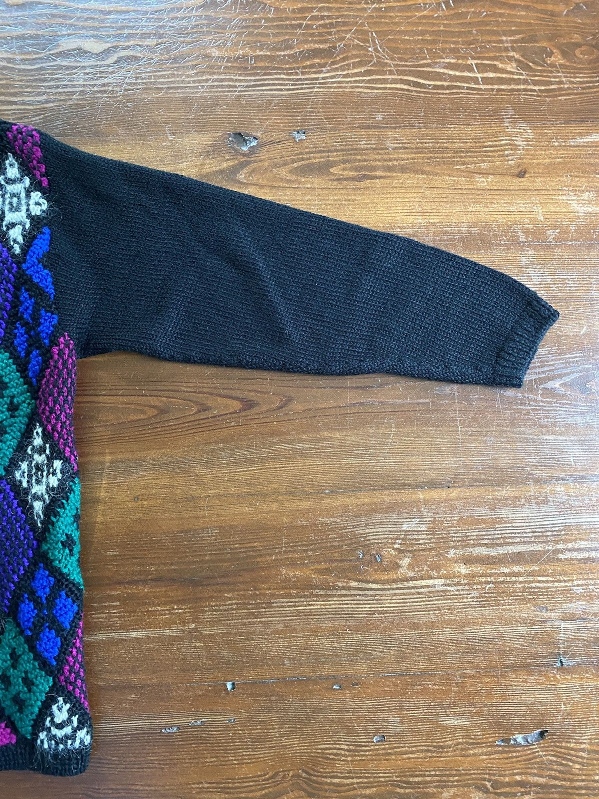 Vintage Vintage 90’s Russ Sport Argyle Knit Cardigan Sweater Size S / US 4 / IT 40 - 9 Thumbnail