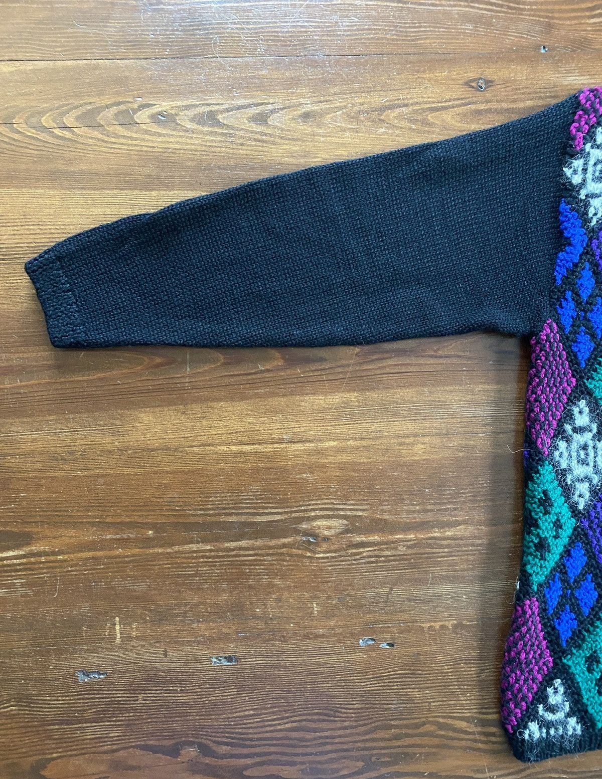 Vintage Vintage 90’s Russ Sport Argyle Knit Cardigan Sweater Size S / US 4 / IT 40 - 10 Thumbnail