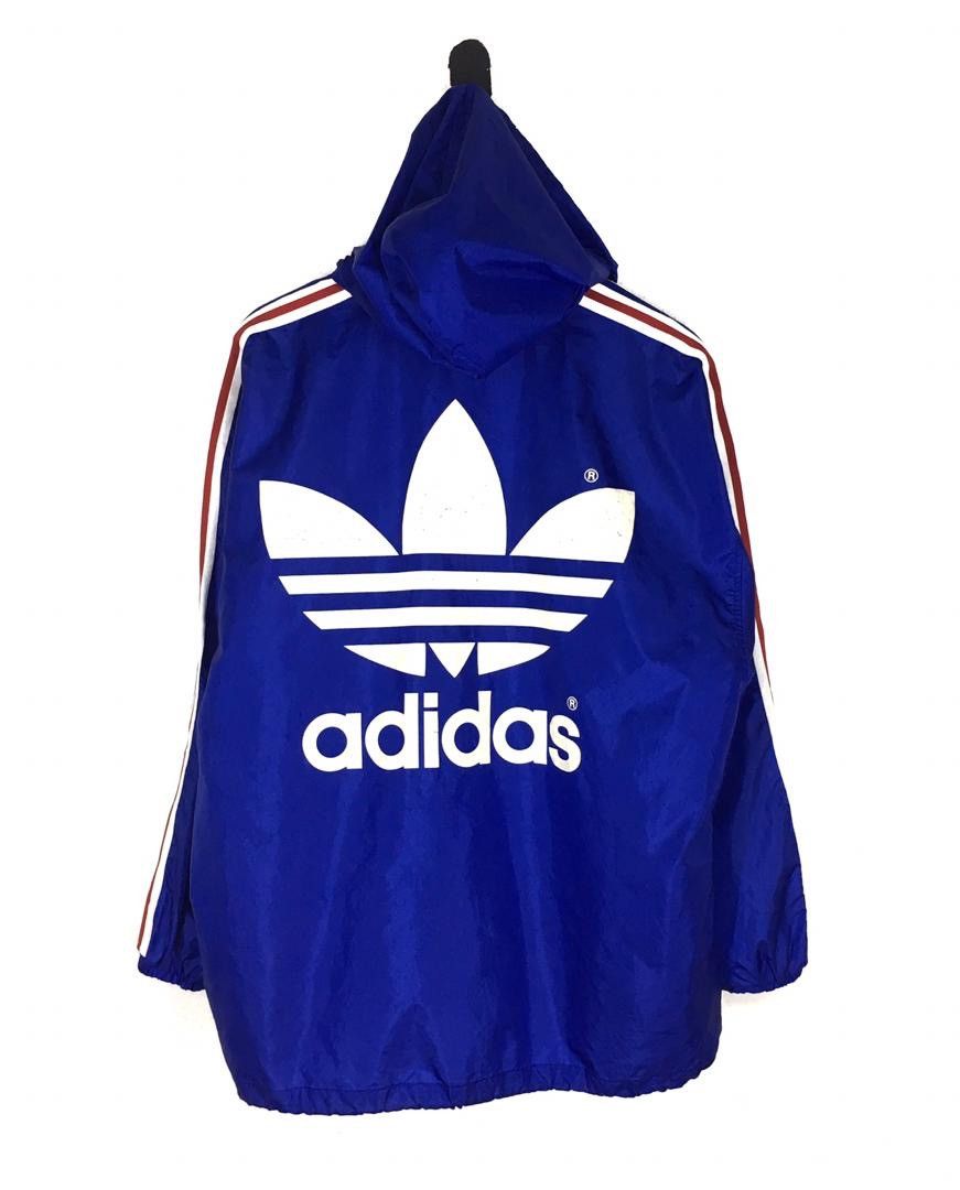 Adidas × Vintage Adidas Windbreaker Size US L / EU 52-54 / 3 - 1 Thumbnail