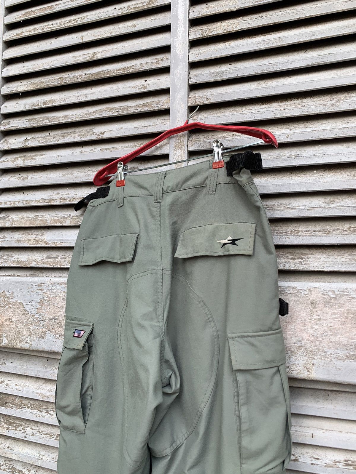 Vintage 👹Vintage Sessions Baggy Snowear Cargo Pants Size US 33 - 14 Thumbnail