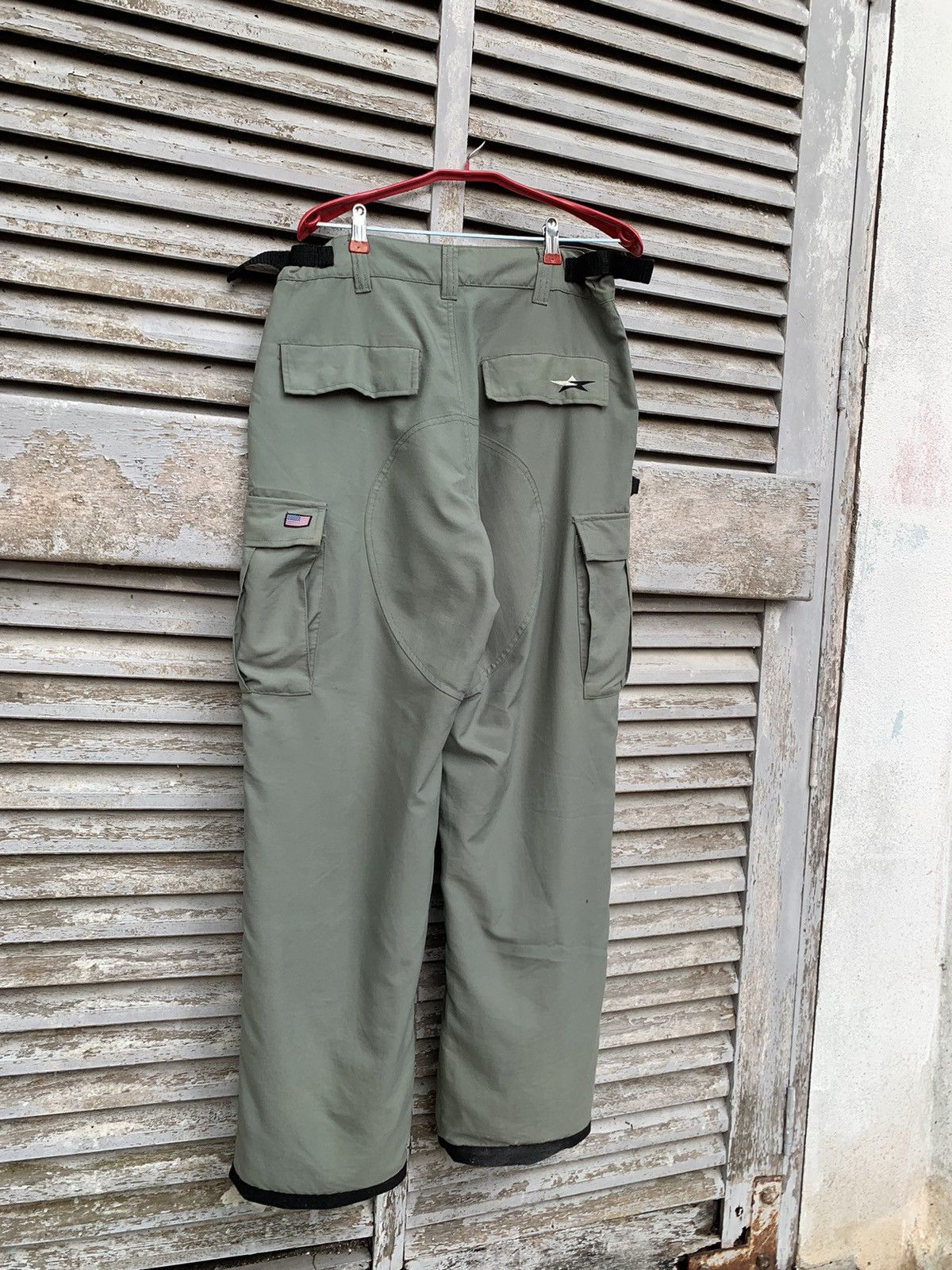 Vintage 👹Vintage Sessions Baggy Snowear Cargo Pants Size US 33 - 12 Thumbnail
