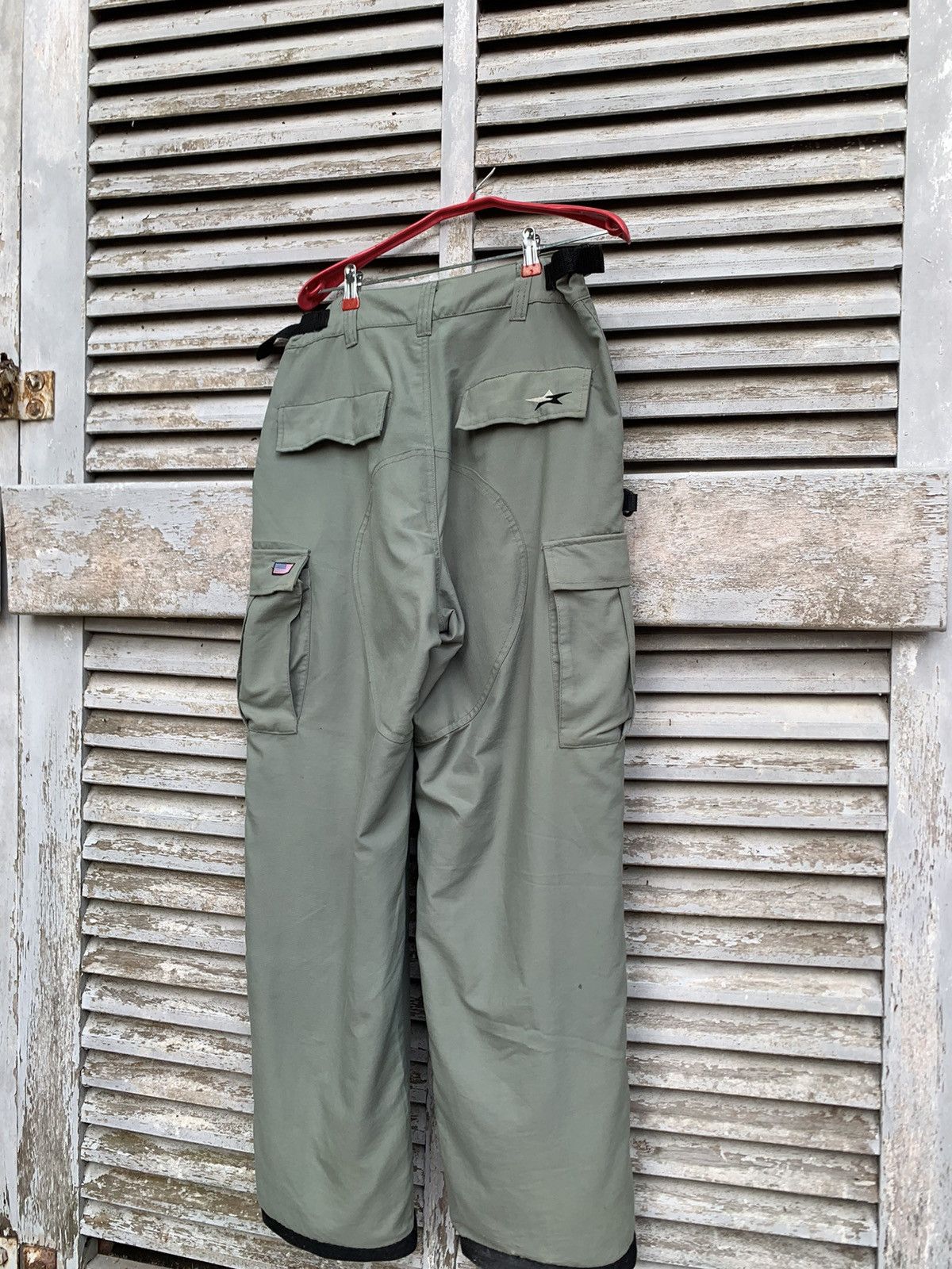 Vintage 👹Vintage Sessions Baggy Snowear Cargo Pants Size US 33 - 13 Thumbnail