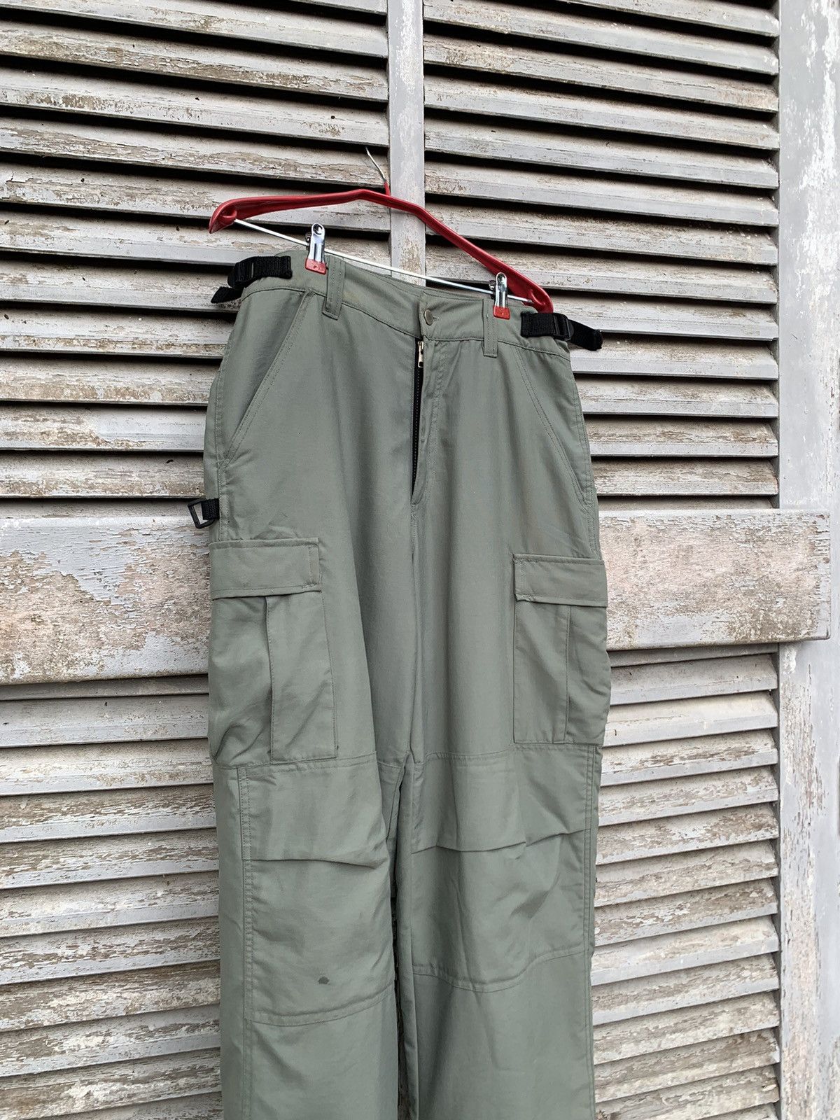 Vintage 👹Vintage Sessions Baggy Snowear Cargo Pants Size US 33 - 10 Thumbnail