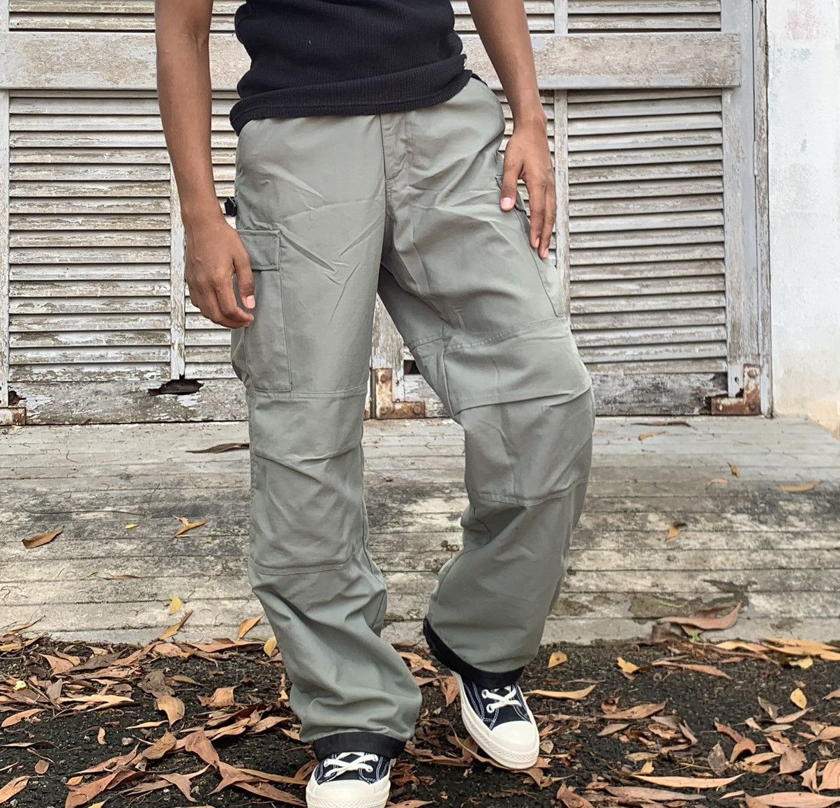 Vintage 👹Vintage Sessions Baggy Snowear Cargo Pants Size US 33 - 7 Thumbnail