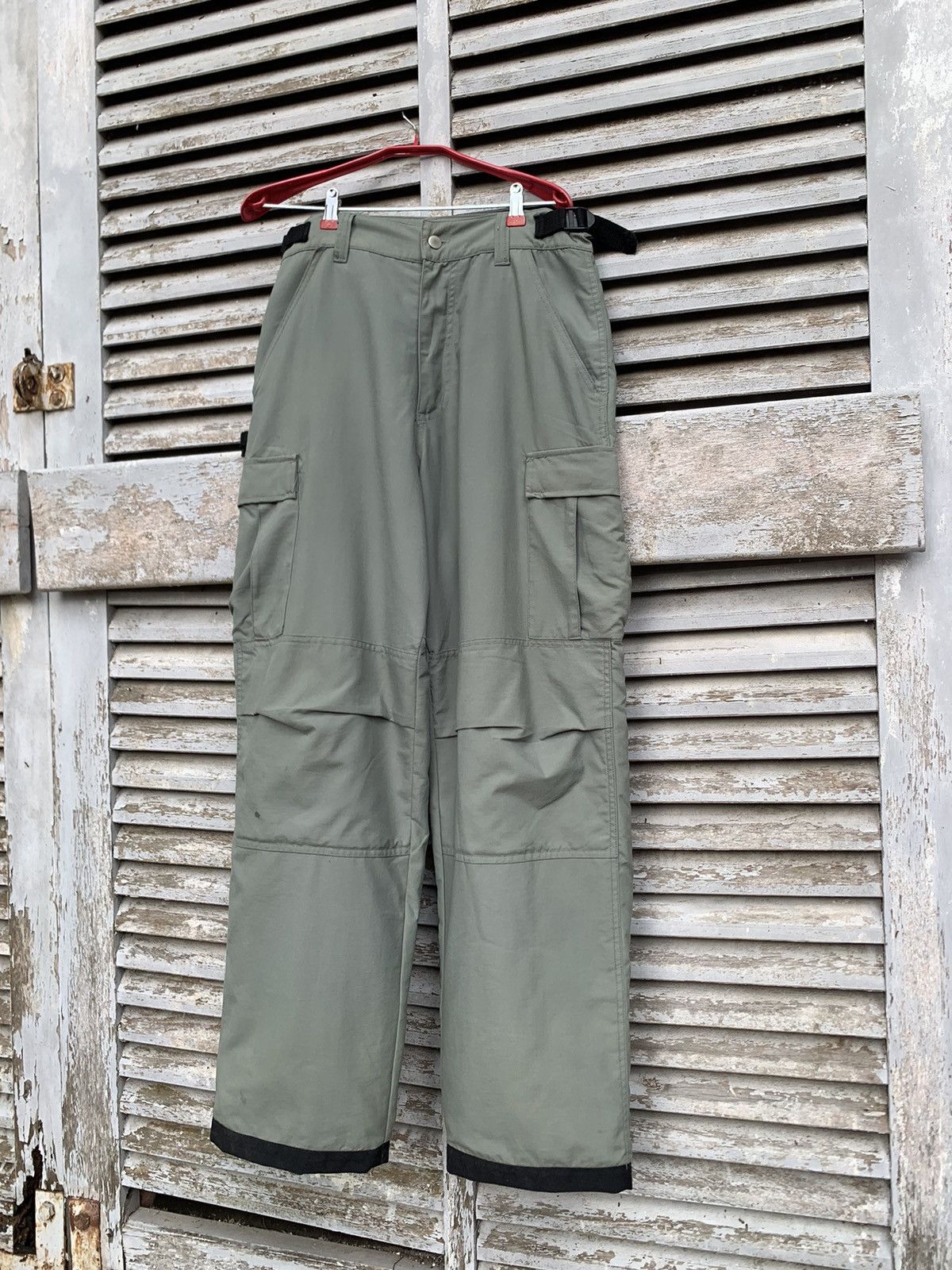 Vintage 👹Vintage Sessions Baggy Snowear Cargo Pants Size US 33 - 2 Thumbnail