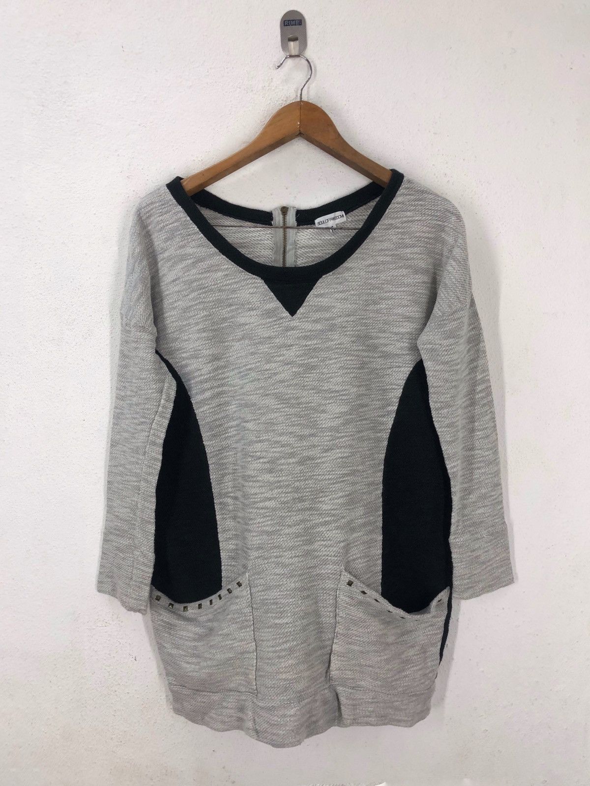 image of Soul Of Freedom Nice Design Japan Design in Grey, Men's (Size Large)