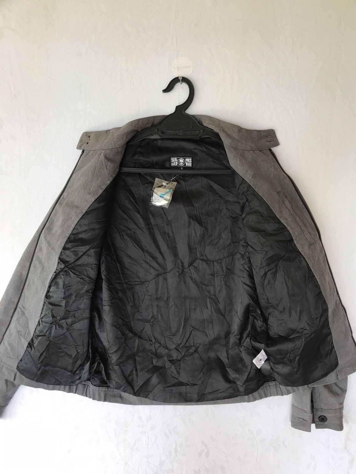 Japanese Brand SKULL WORKS HARD WARE SKULL SKELETON EMBROIDERY RACER Size US S / EU 44-46 / 1 - 6 Thumbnail