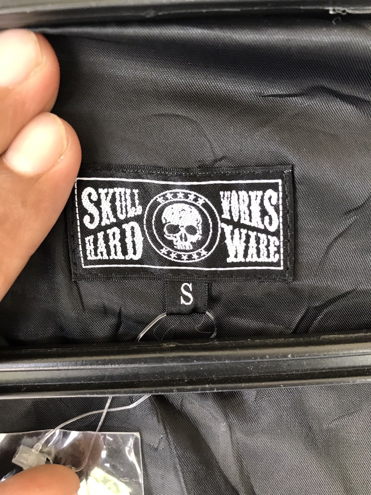 Japanese Brand SKULL WORKS HARD WARE SKULL SKELETON EMBROIDERY RACER Size US S / EU 44-46 / 1 - 8 Thumbnail