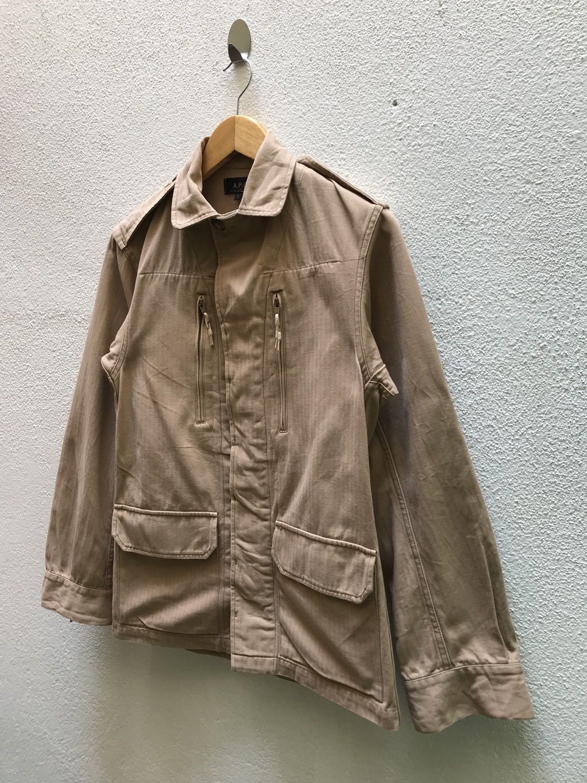 A.P.C. 🔥FINAL DROP🔥A.P.C. CARGO MILITARY JACKET MADE IN FRANCE Size US S / EU 44-46 / 1 - 2 Thumbnail