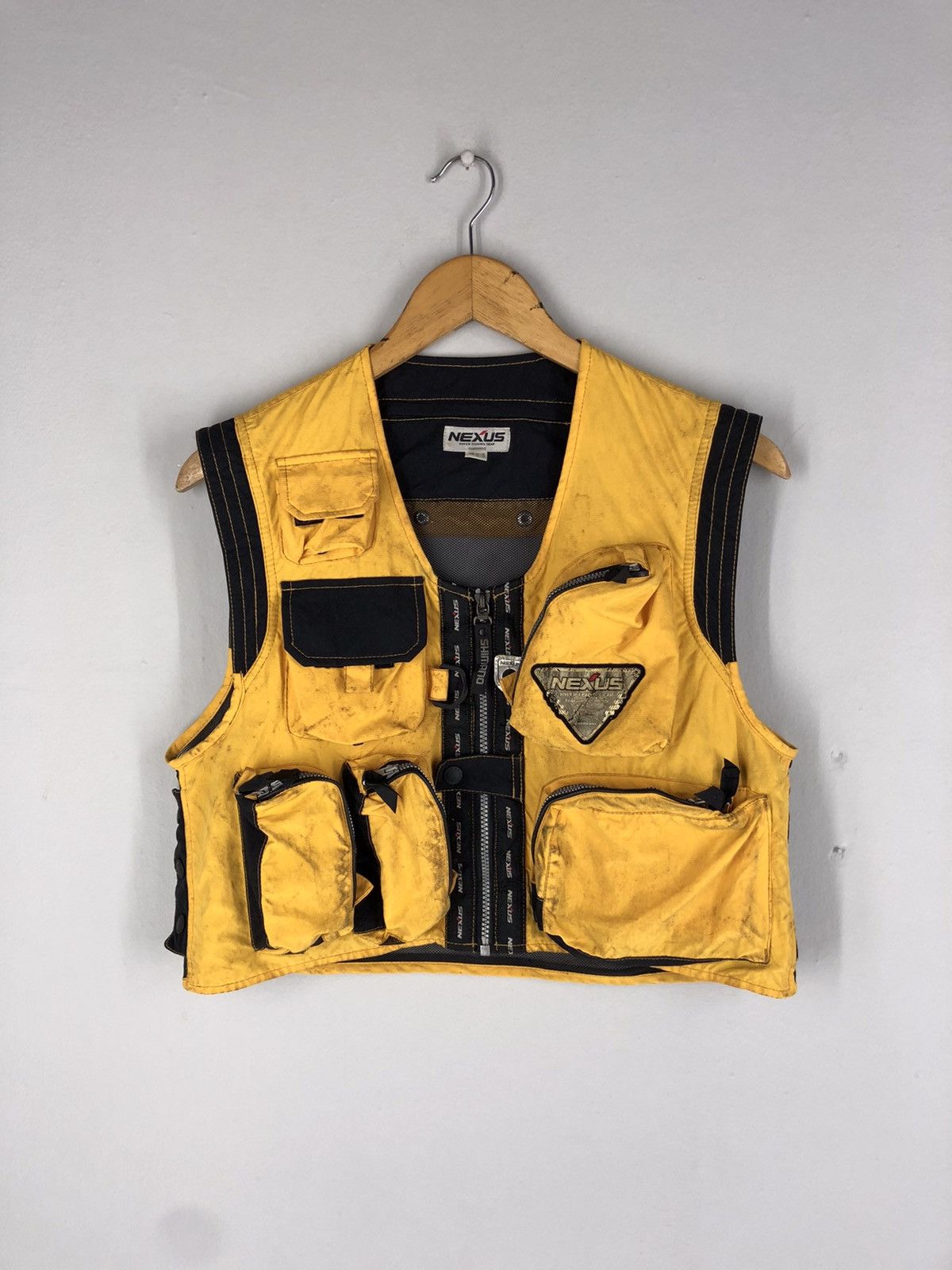 Japanese Brand 🔥NEXUS SHIMANO FISHING MULTI POCKET CROP VEST Size US M / EU 48-50 / 2 - 1 Thumbnail