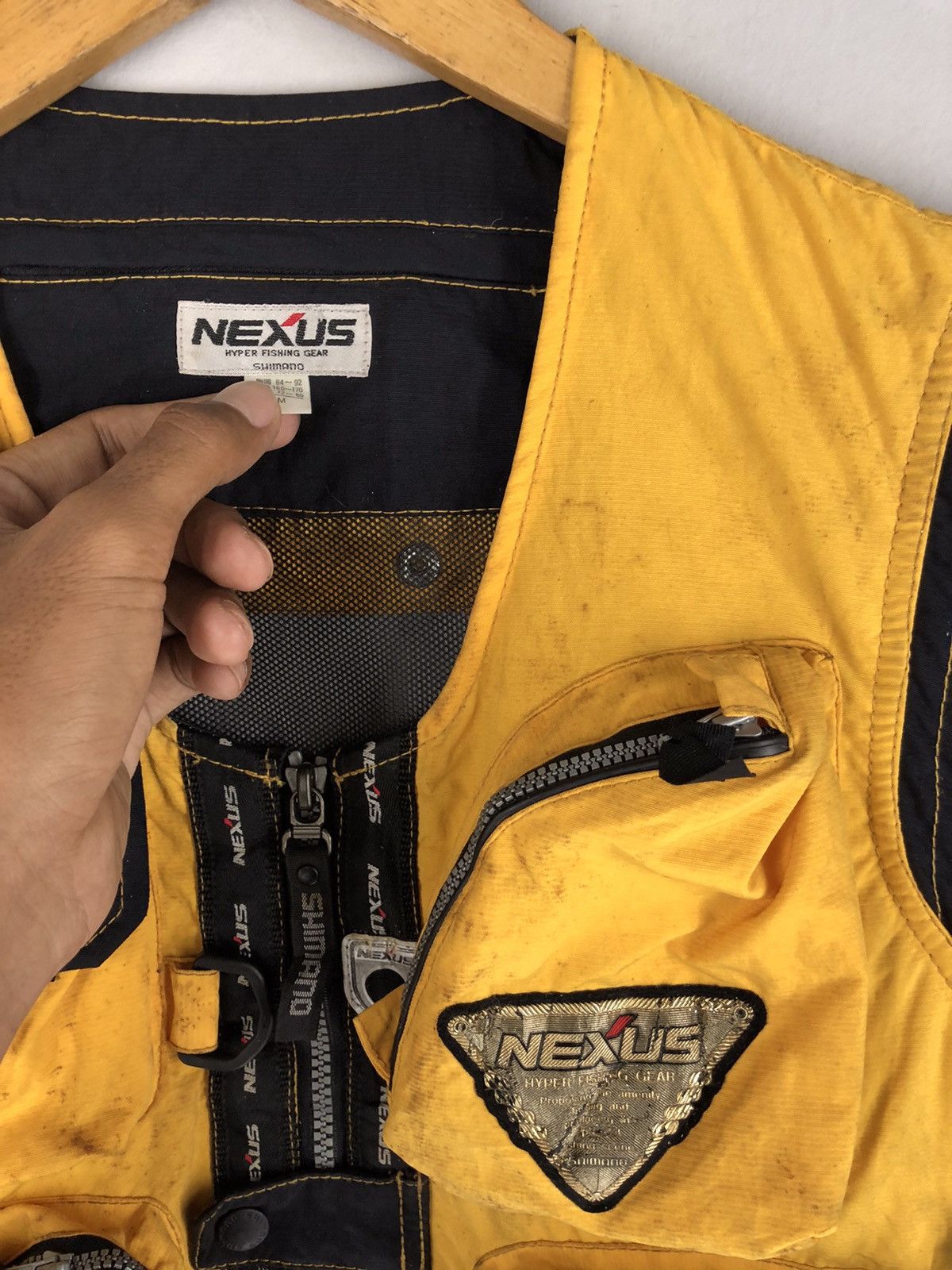 Japanese Brand 🔥NEXUS SHIMANO FISHING MULTI POCKET CROP VEST Size US M / EU 48-50 / 2 - 4 Thumbnail