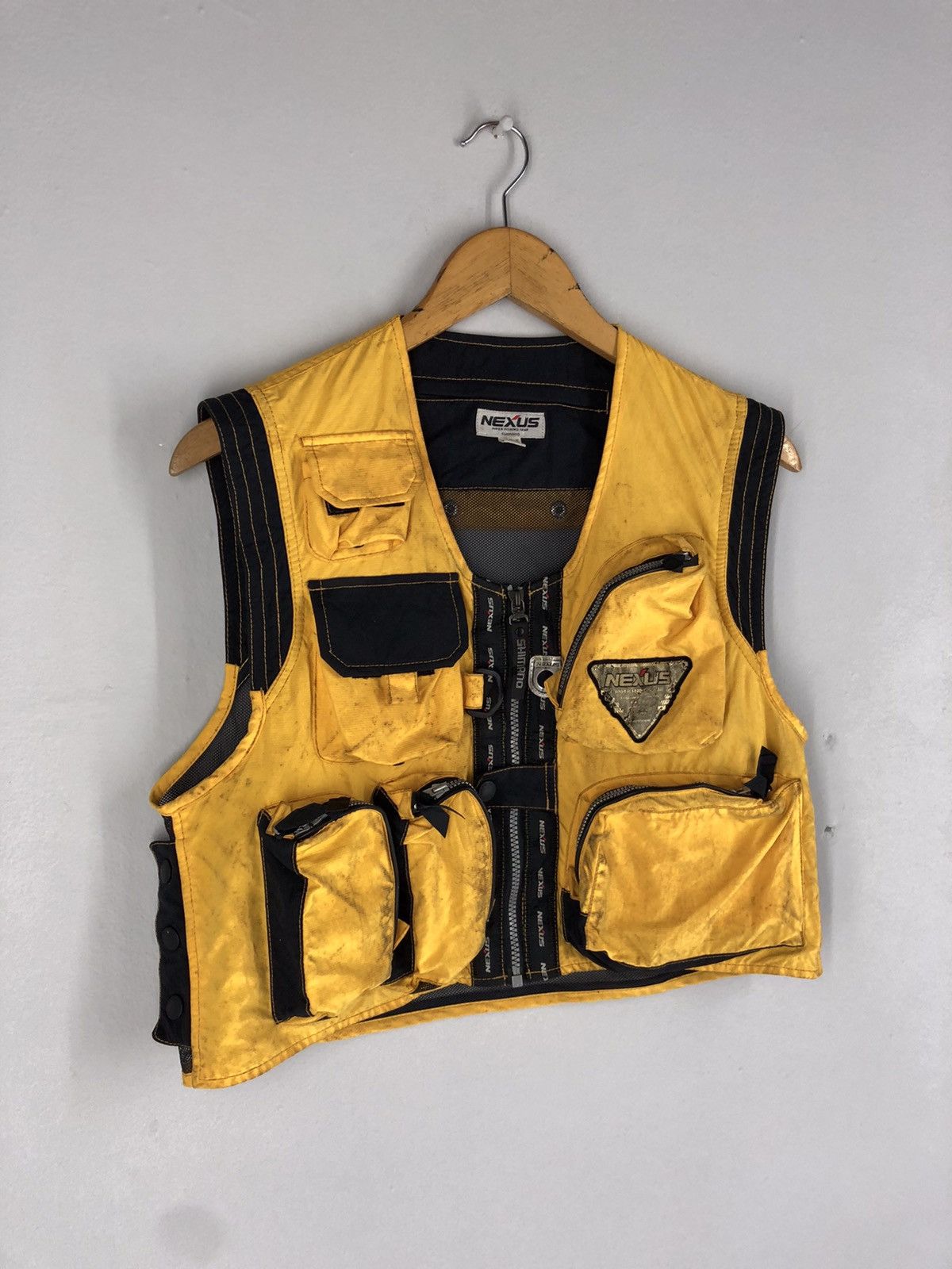 Japanese Brand 🔥NEXUS SHIMANO FISHING MULTI POCKET CROP VEST Size US M / EU 48-50 / 2 - 2 Thumbnail