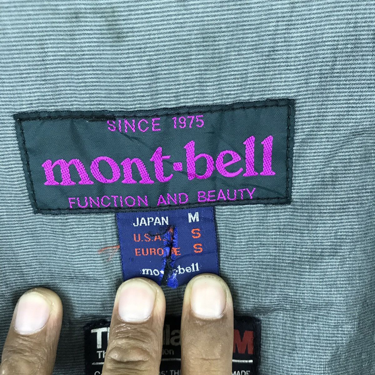 Montbell VTG MONTBELL THINSULATE THERMAL INSULATION JACKET Size US S / EU 44-46 / 1 - 10 Thumbnail