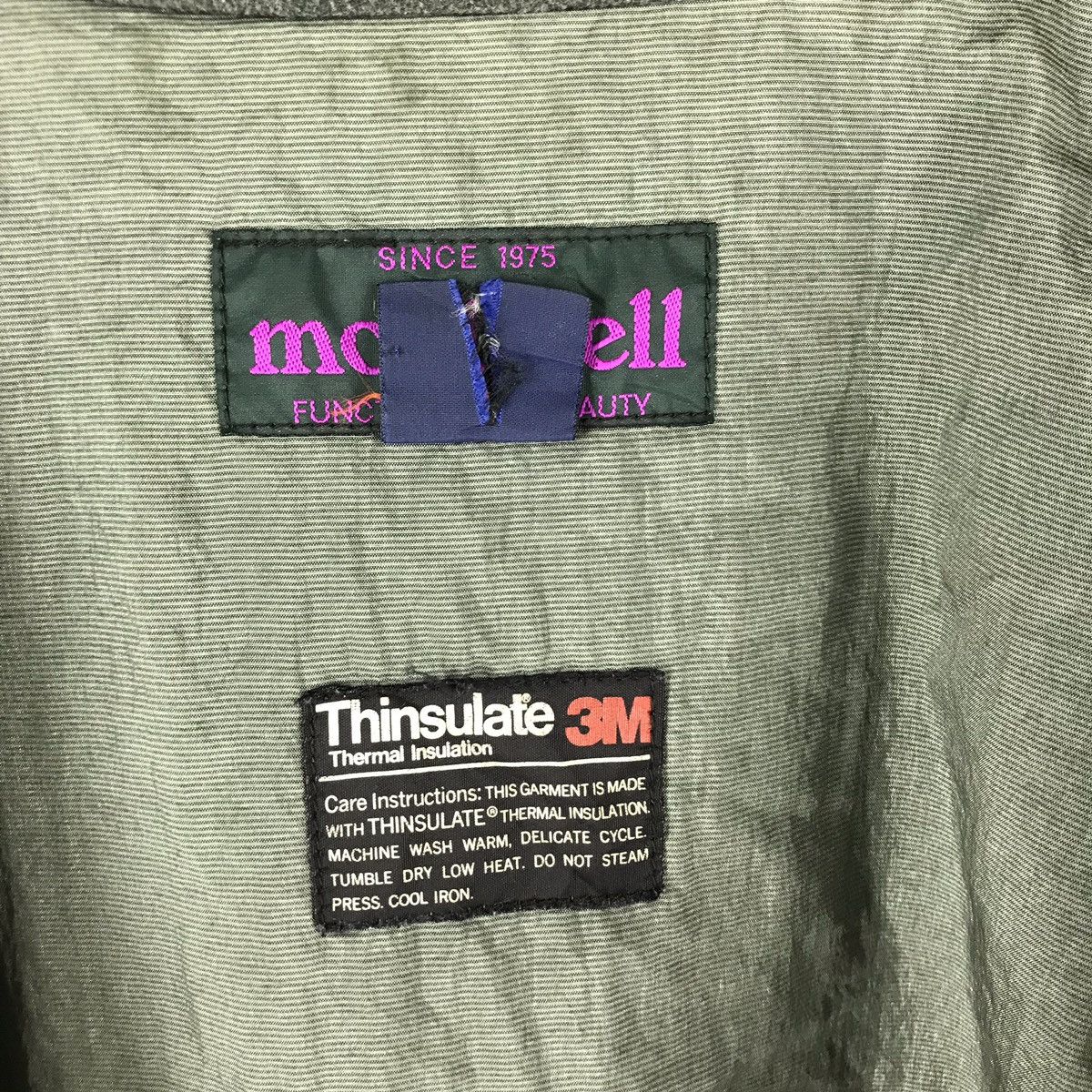 Montbell VTG MONTBELL THINSULATE THERMAL INSULATION JACKET Size US S / EU 44-46 / 1 - 9 Thumbnail