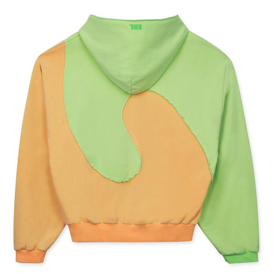 ERL ERL Swirl Hoodie Orange Green Size US L / EU 52-54 / 3 - 2 Thumbnail
