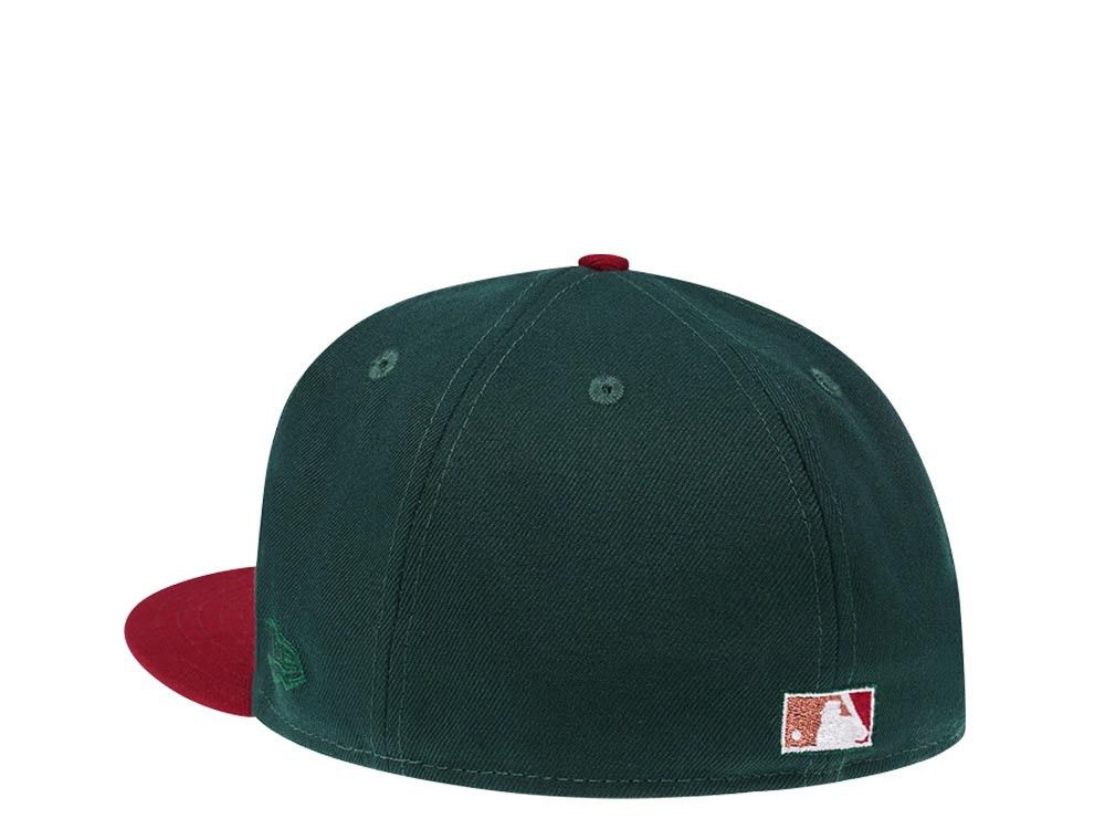 MLB × New Era Green Red Seattle Mariners 7 3/8 Sonics Two 2 Tone 35th Size ONE SIZE - 10 Thumbnail