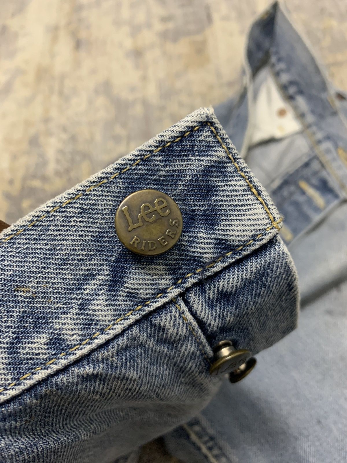 Vintage Lee Riders Jeans Rusty Distressed Denim 32x29.5