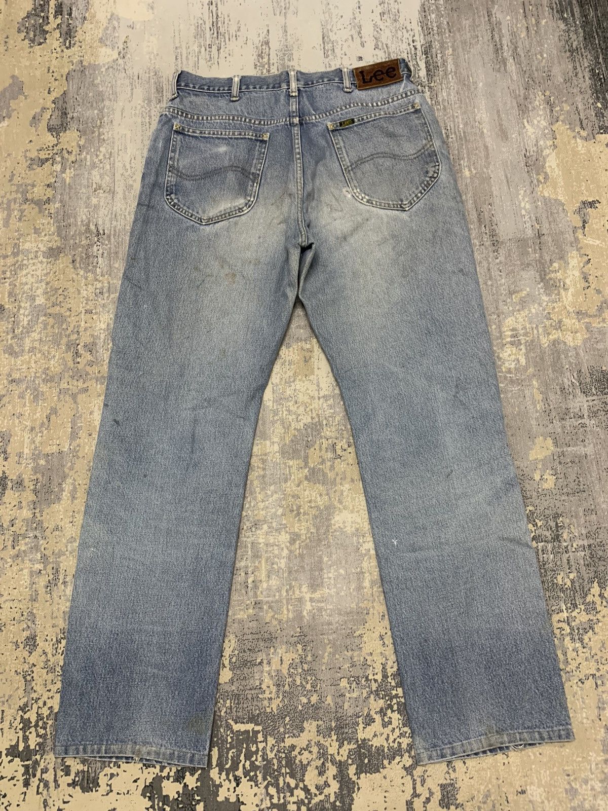 Vintage Lee Riders Jeans Rusty Distressed Denim 32x29.5