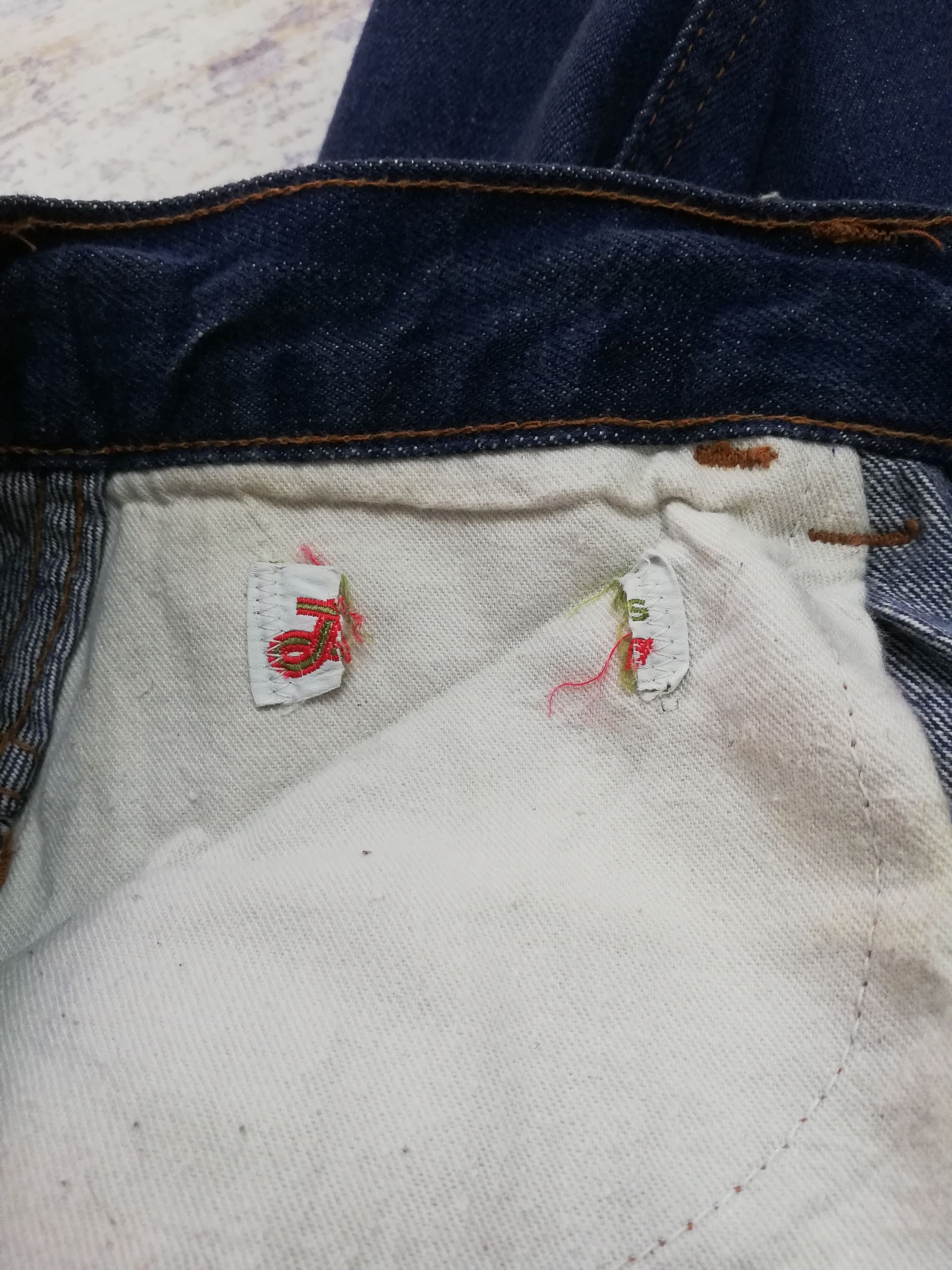 Levi's Vintage 70s Levi’s Big E White Tab Flare Bell Bottom Jeans Size US 27 - 11 Thumbnail