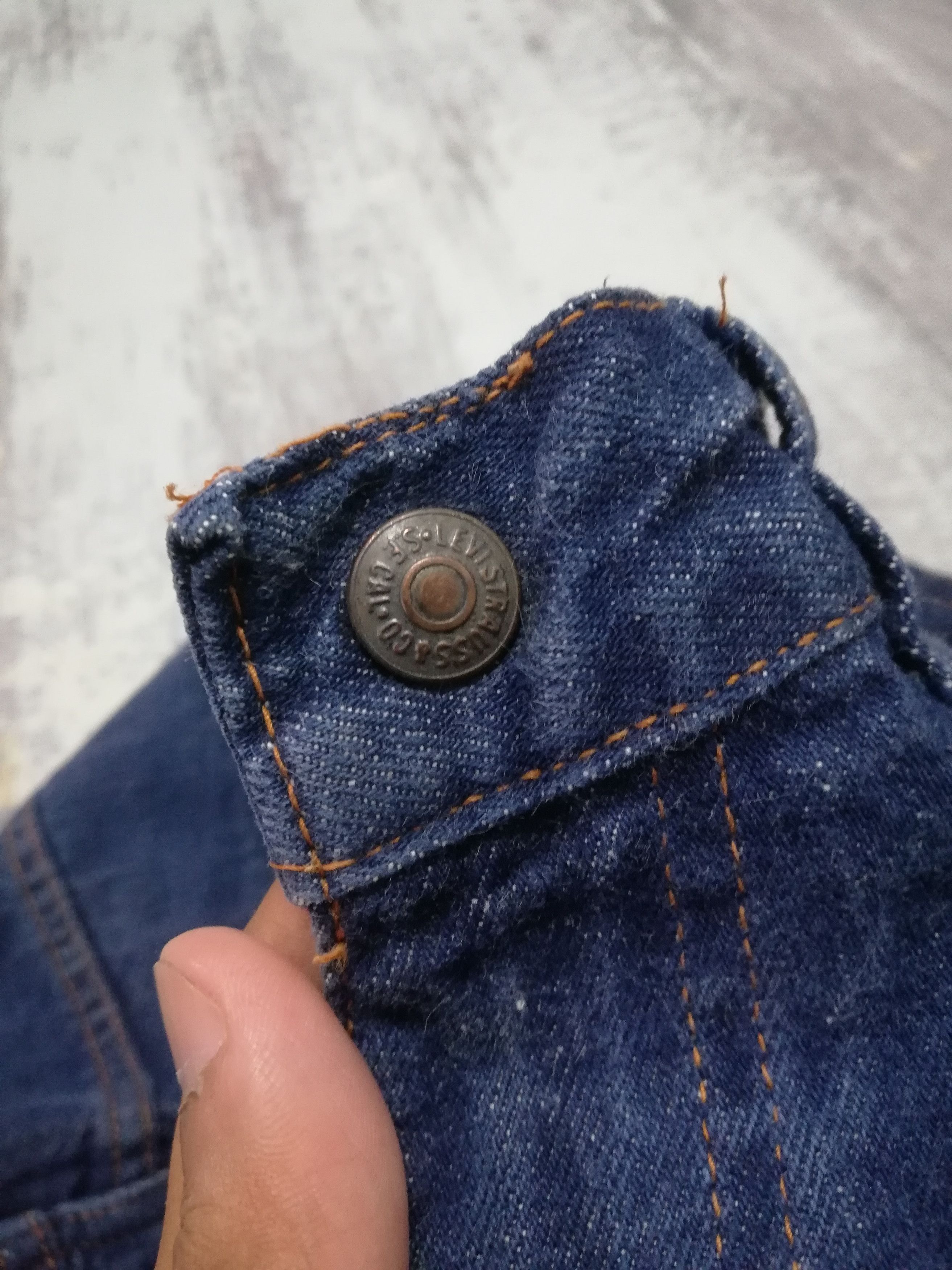 Levi's Vintage 70s Levi’s Big E White Tab Flare Bell Bottom Jeans Size US 27 - 14 Thumbnail