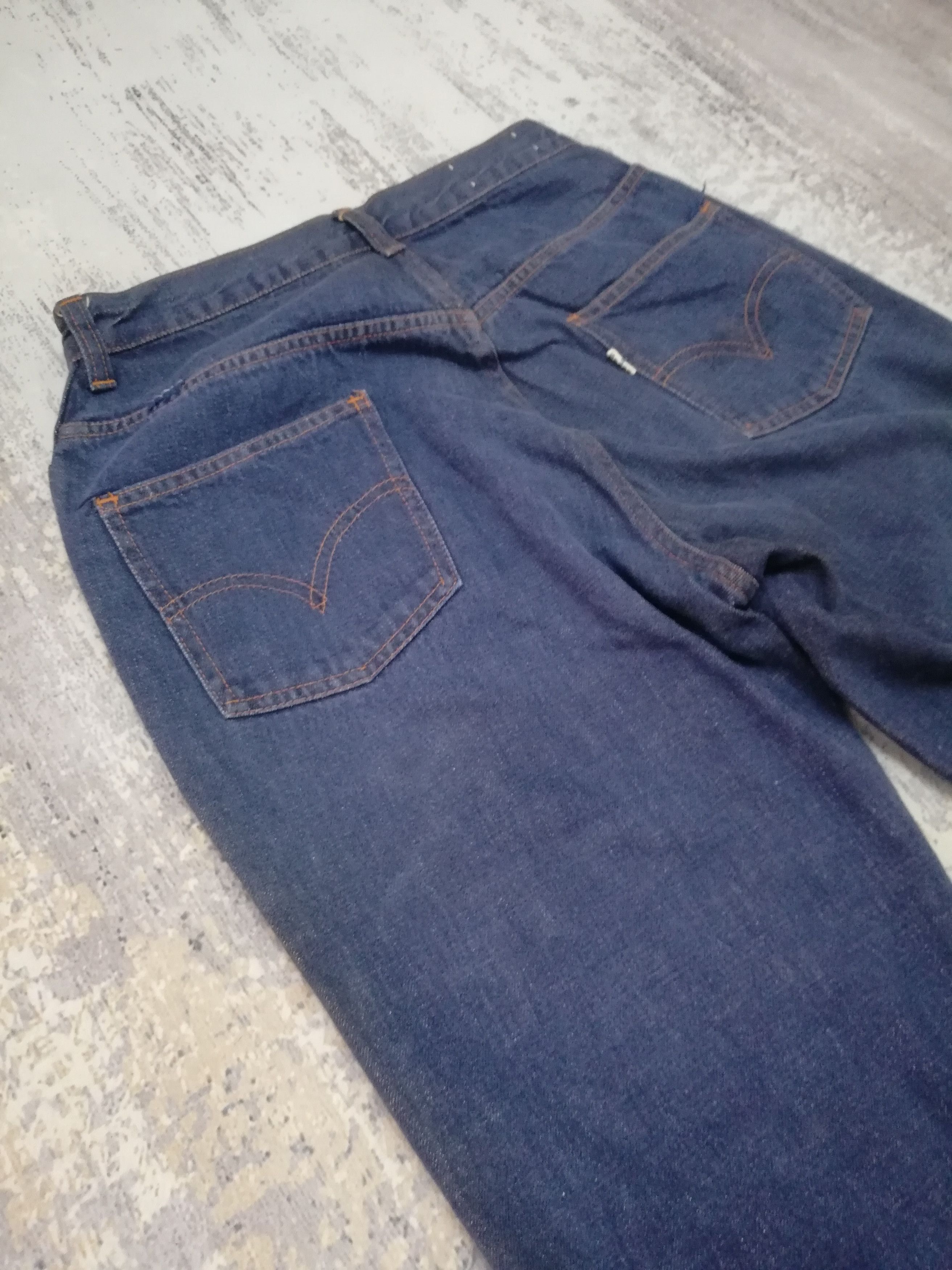 Levi's Vintage 70s Levi’s Big E White Tab Flare Bell Bottom Jeans Size US 27 - 8 Thumbnail