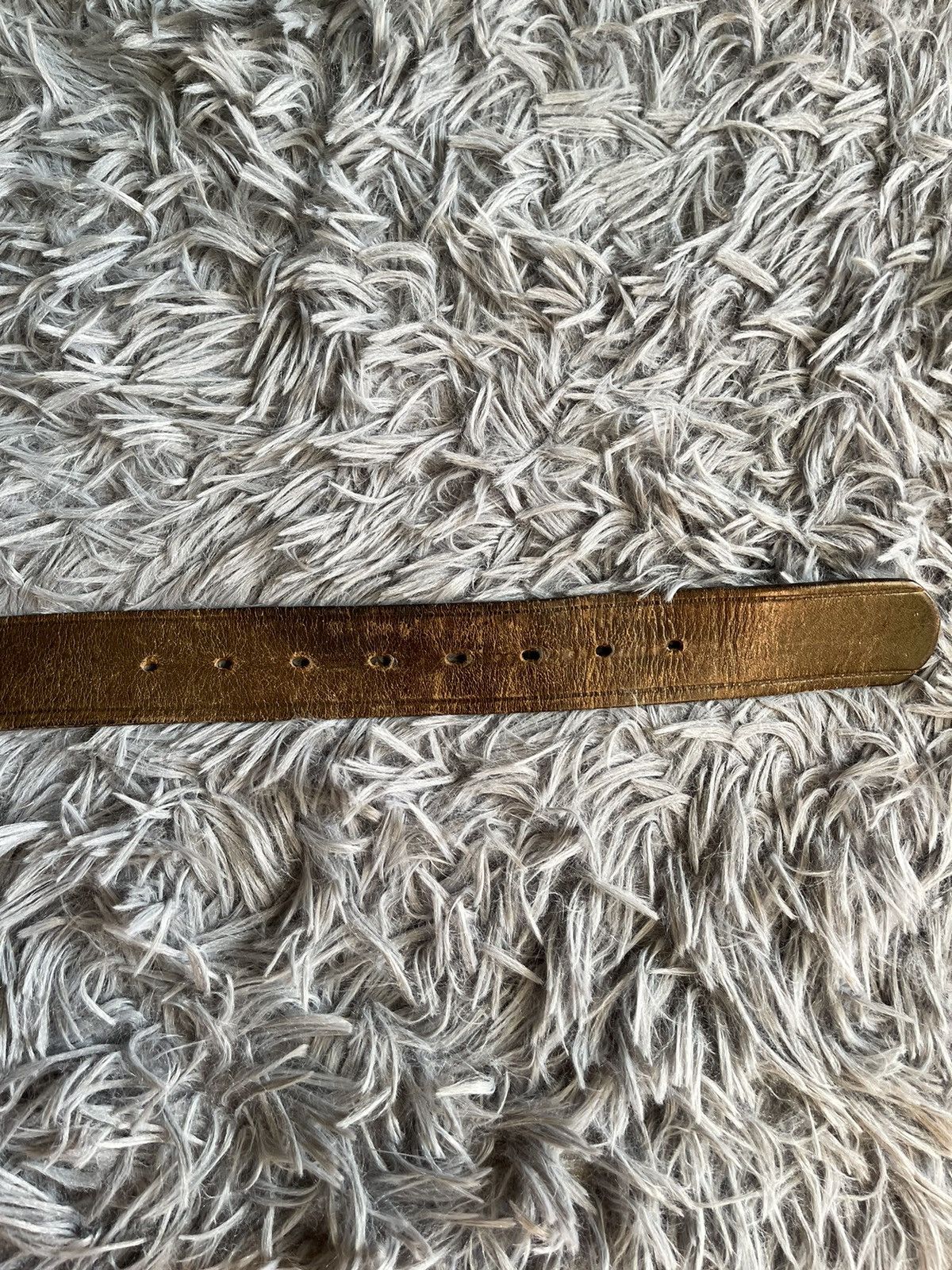 Cowboy Equipment Astrological Expedition 90s military style leather belt Size 32 - 7 Thumbnail