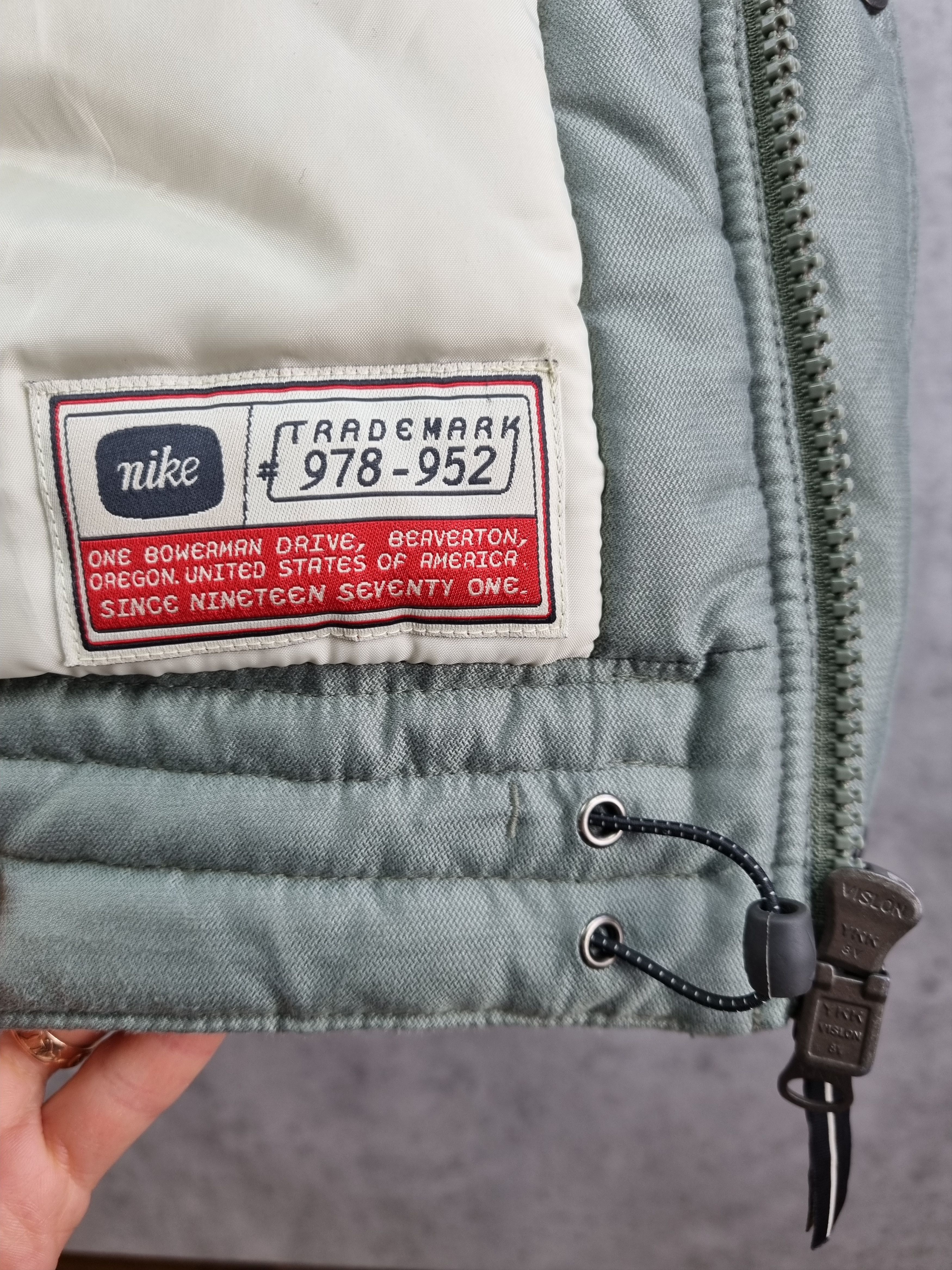 Nike × Vintage Rare NIKE Vintage Heavy Long Parka early 2000 era Size US L / EU 52-54 / 3 - 12 Thumbnail